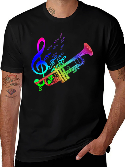 Rainbow Trumpet Music T-Shirt