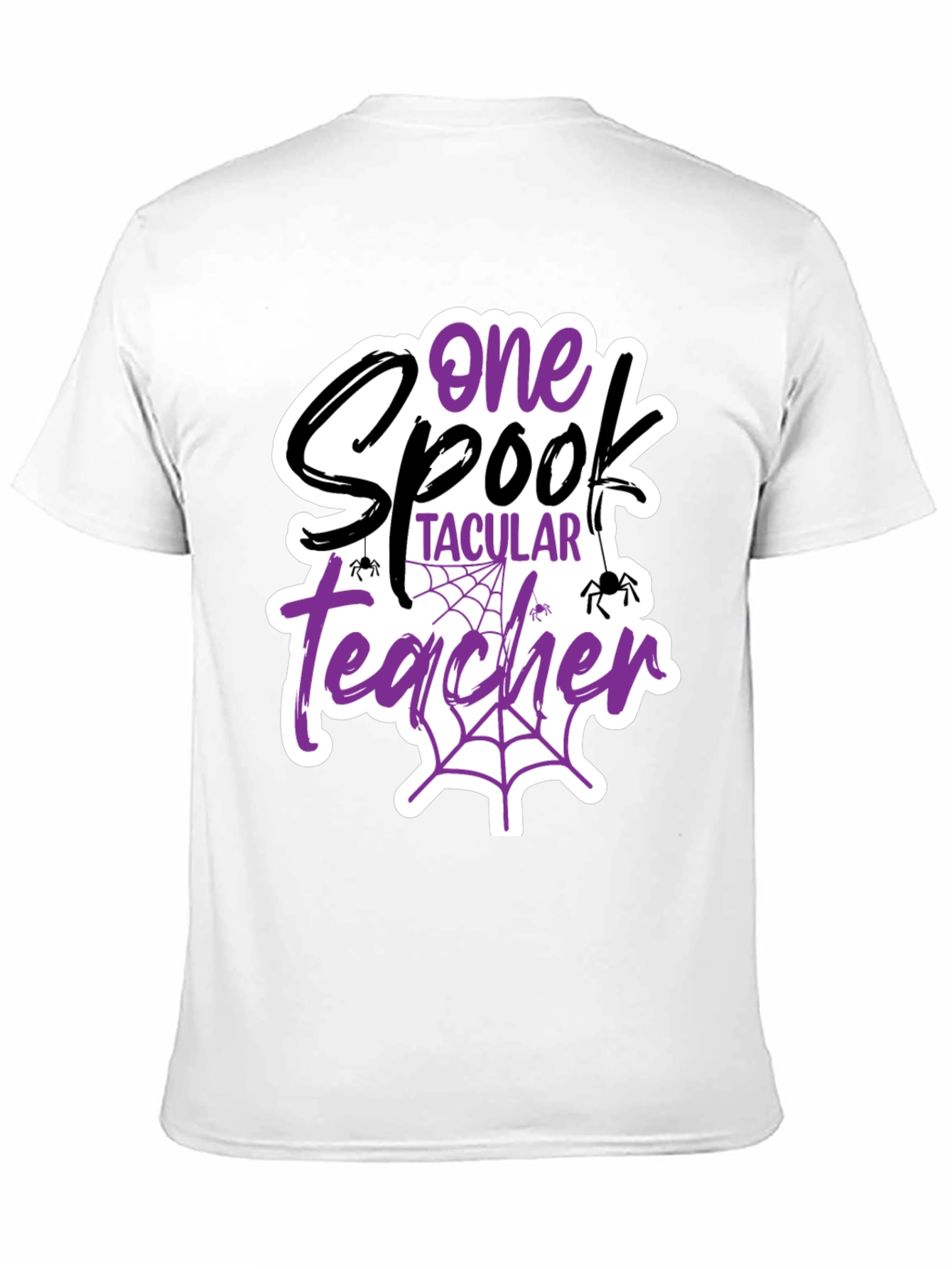 One Spooktacular Teacher Halloween Graphic T-Shirt