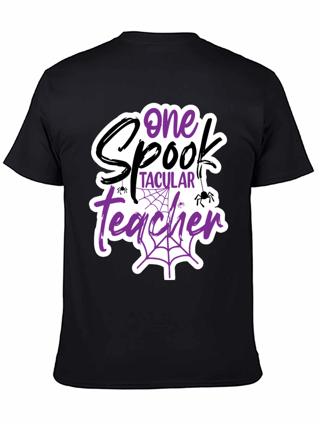 One Spooktacular Teacher Halloween Graphic T-Shirt