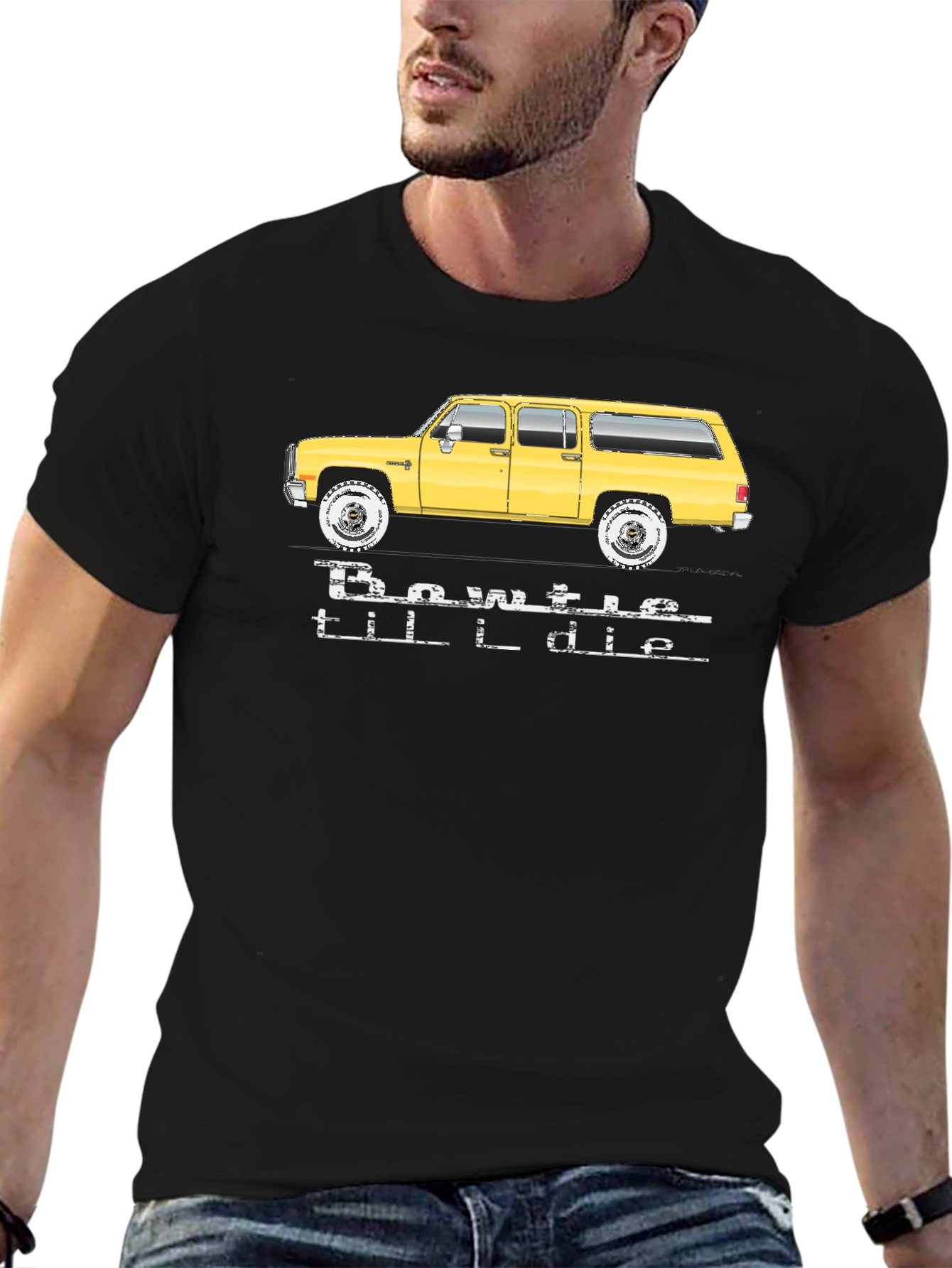 Bowtie Til I Die Black T-Shirt