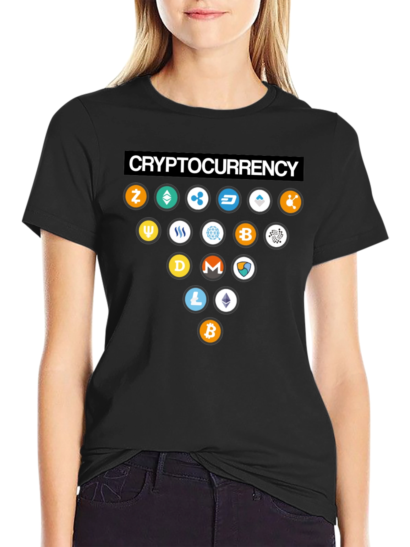 Cryptocurrency T-Shirt: Bitcoin Ethereum & Altcoins