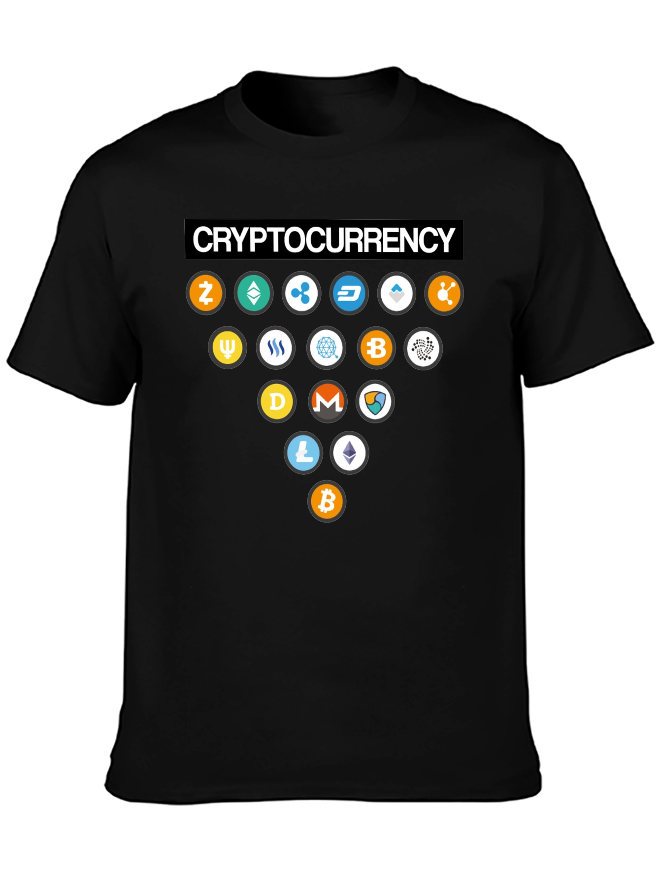 Cryptocurrency T-Shirt: Bitcoin Ethereum & Altcoins