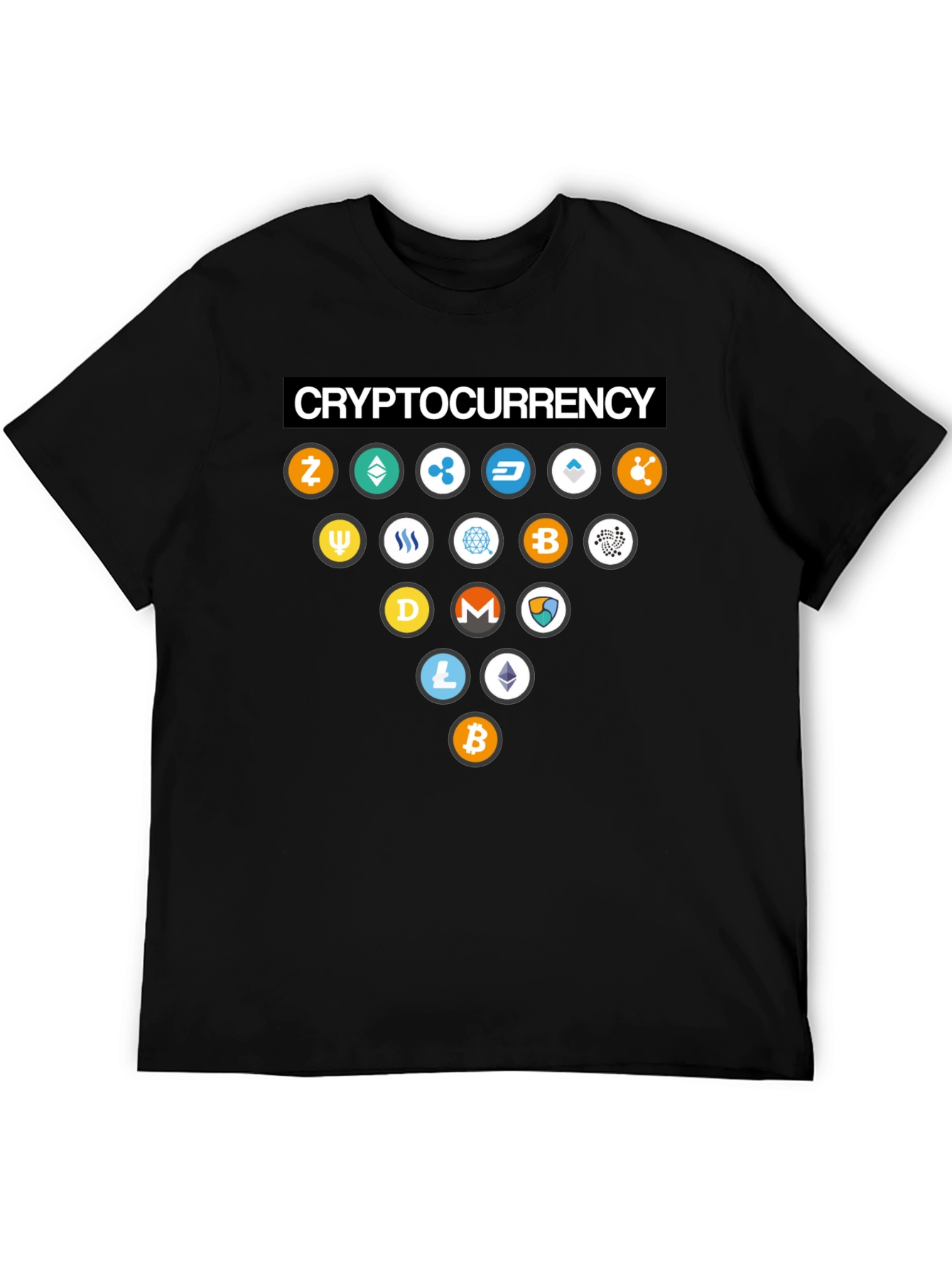 Cryptocurrency T-Shirt: Bitcoin Ethereum & Altcoins