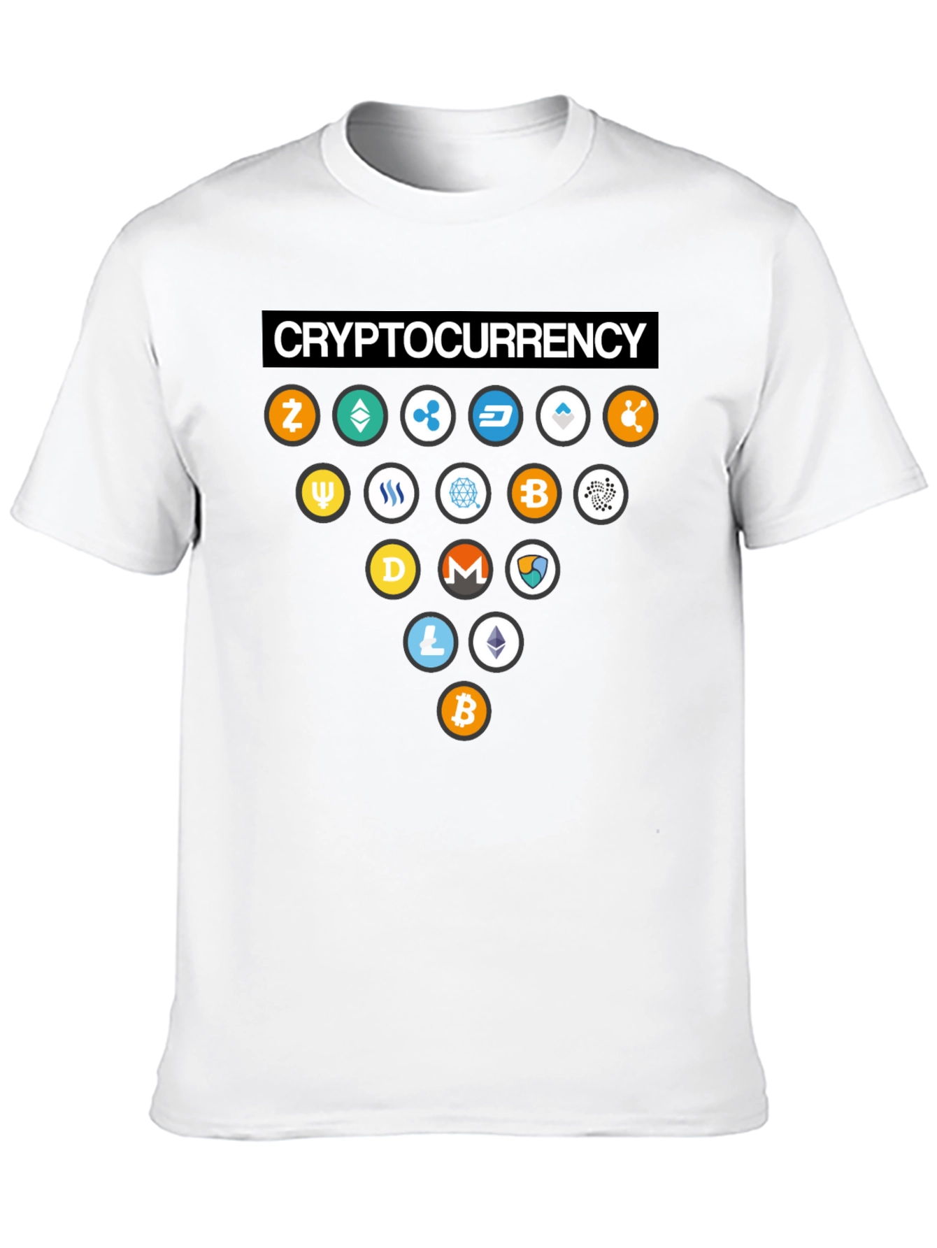 Cryptocurrency T-Shirt: Bitcoin Ethereum & Altcoins