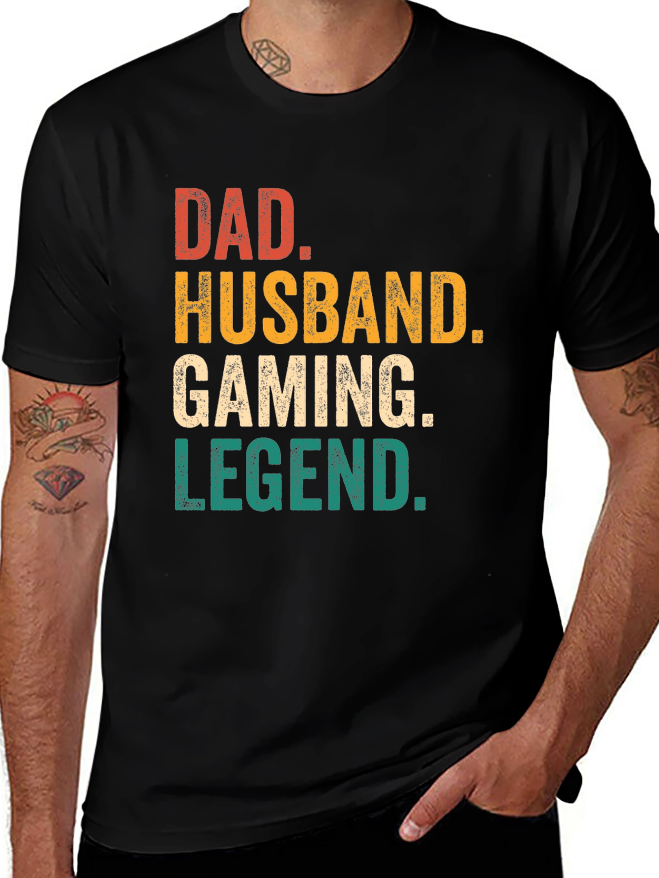 Dad Husband Gaming Legend T-Shirt