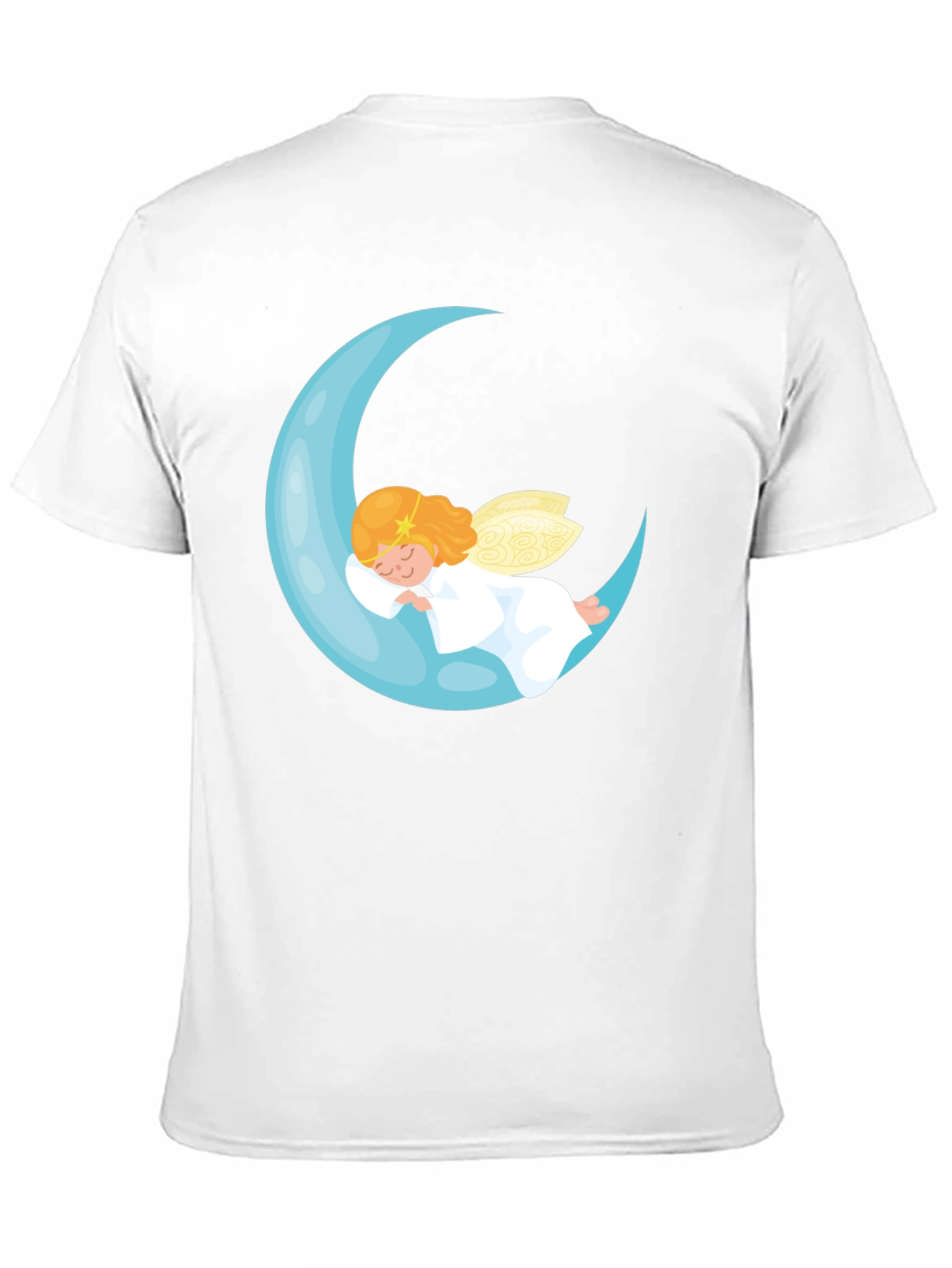 Angel Moon Graphic Tee - Dreamy Comfort