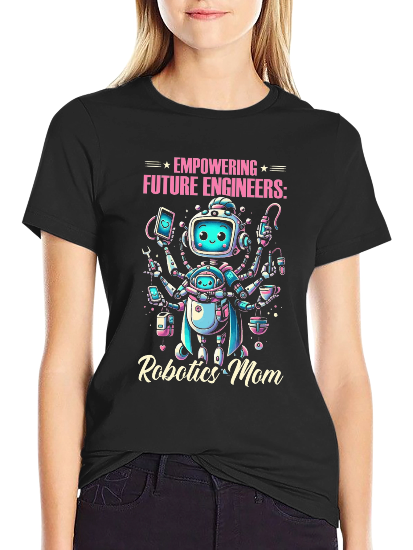 Robotics Mom Engineer T-Shirt
