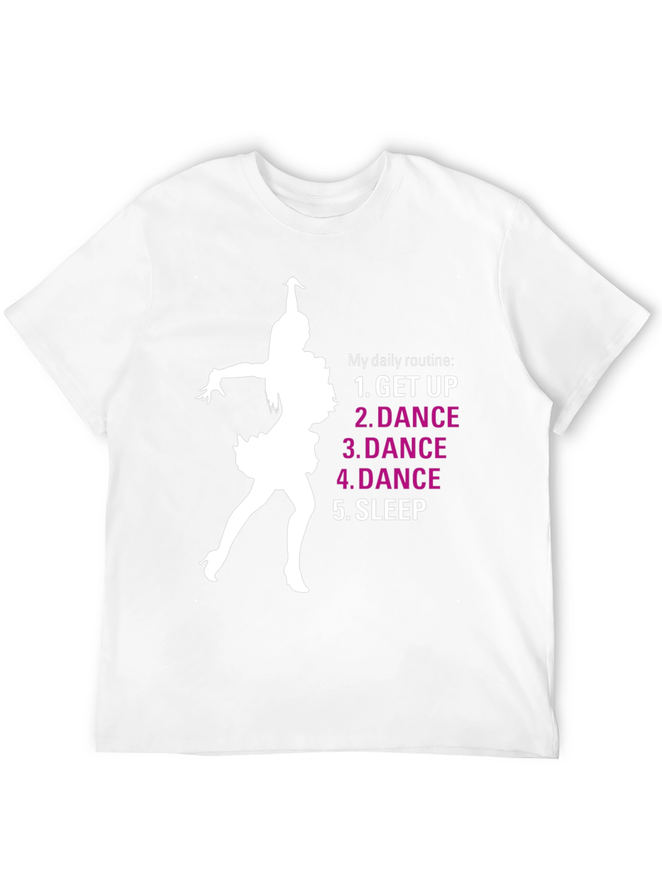 Dance Routine Graphic Tee - Black T-Shirt