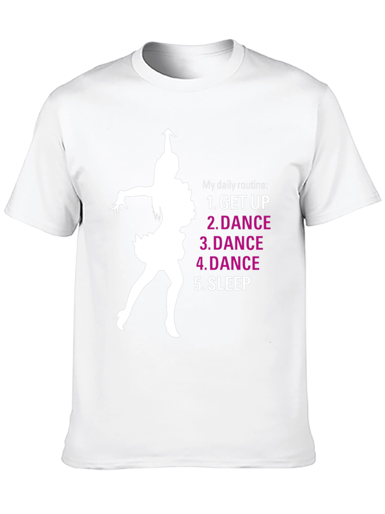 Dance Routine Graphic Tee - Black T-Shirt