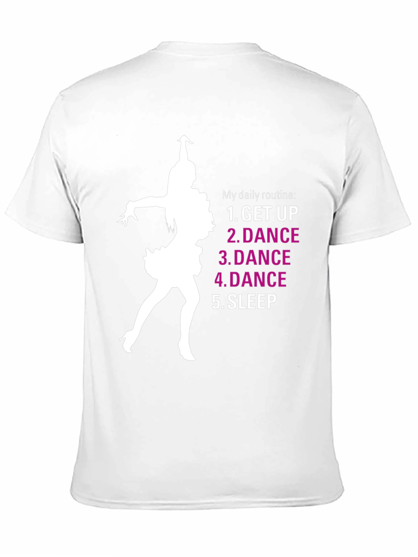 Dance Routine Graphic Tee - Black T-Shirt