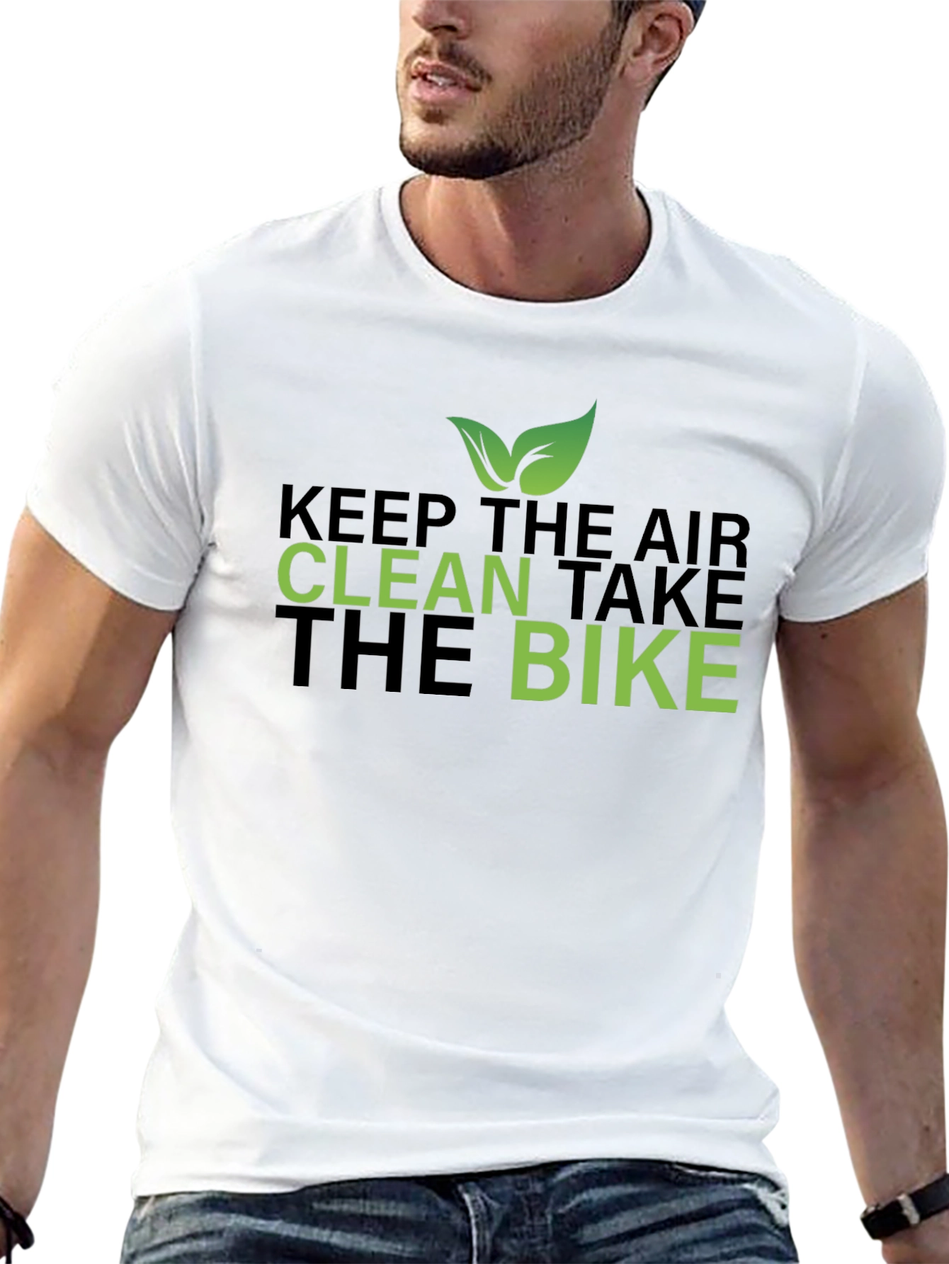 Eco-Friendly Keep the Air Clean Graphic T-Shirt