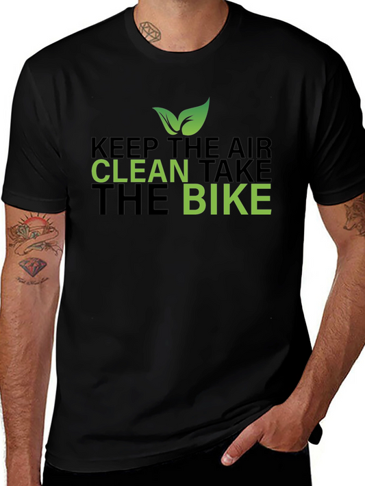 Eco-Friendly Keep the Air Clean Graphic T-Shirt