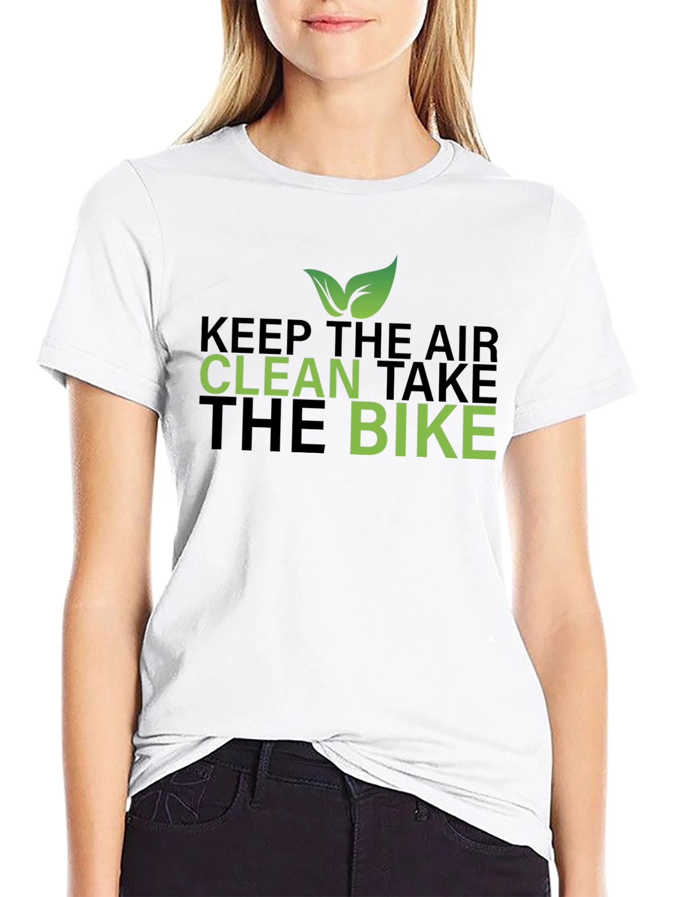 Eco-Friendly Keep the Air Clean Graphic T-Shirt