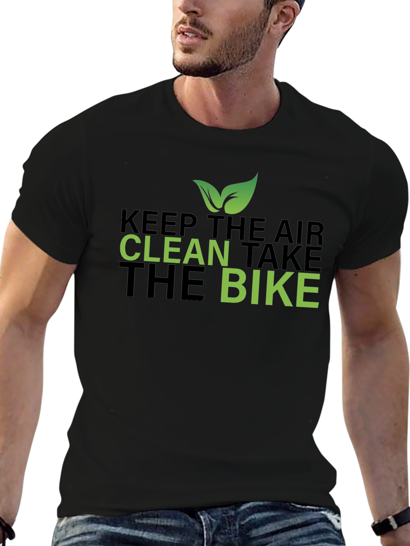 Eco-Friendly Keep the Air Clean Graphic T-Shirt
