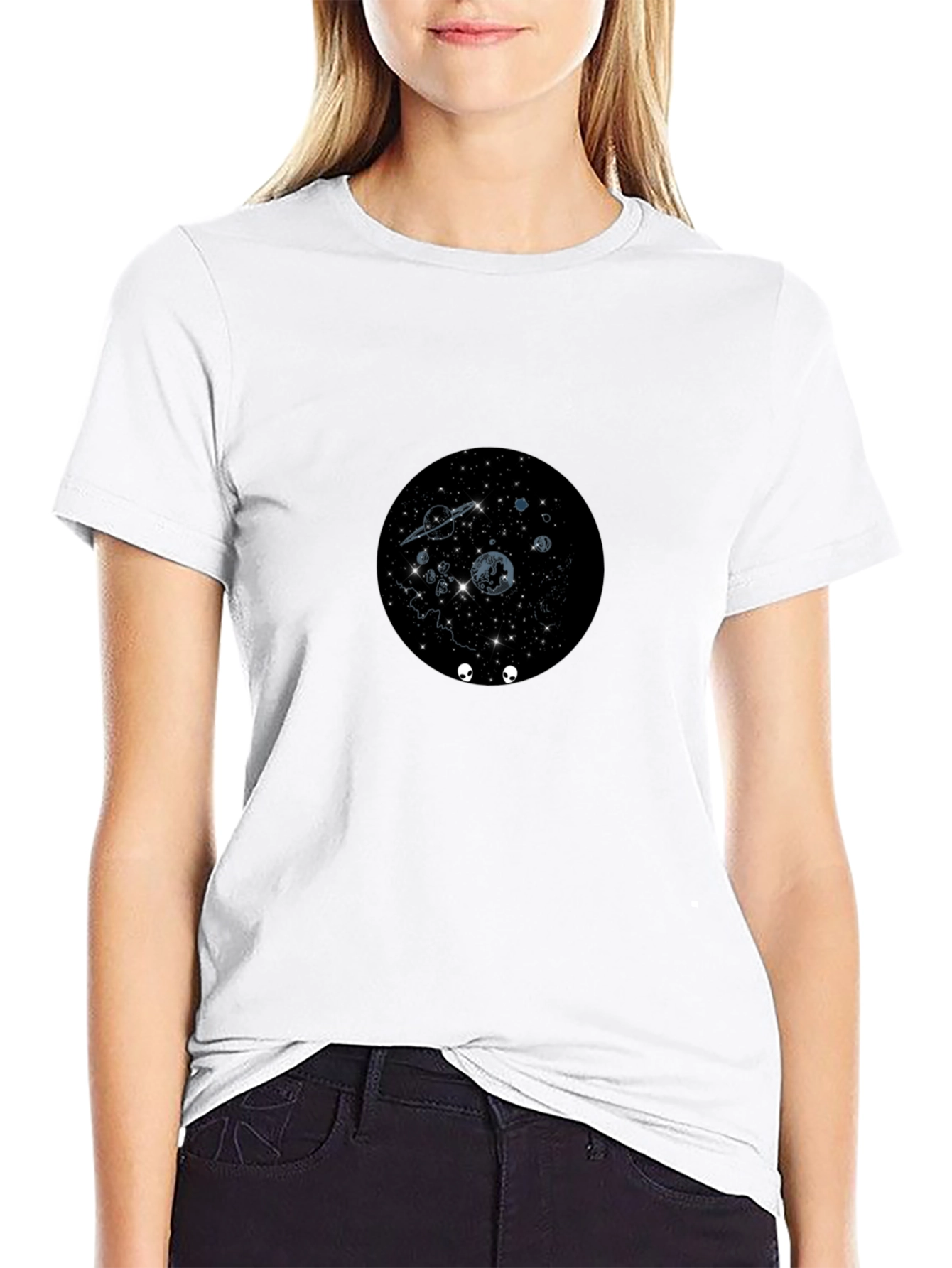 Cosmic Dream Black T-Shirt