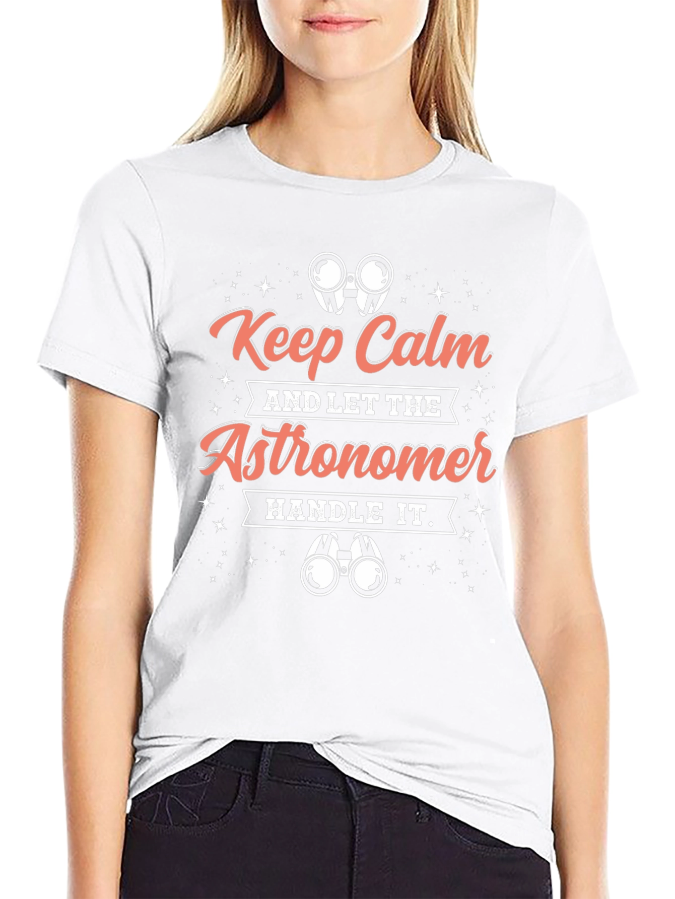 Keep Calm Astronomer T-Shirt - Unique Astronomy Gift