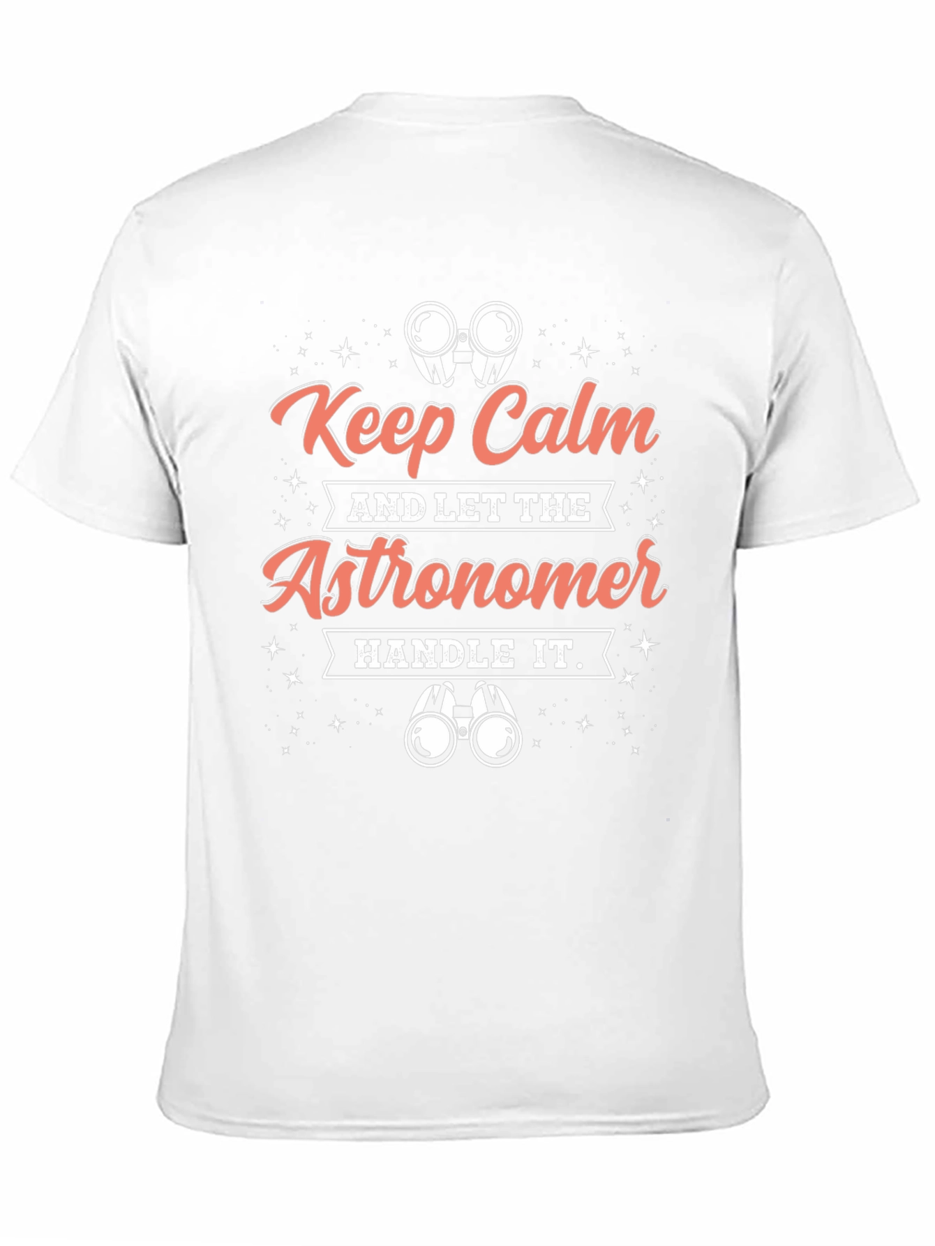 Keep Calm Astronomer T-Shirt - Unique Astronomy Gift