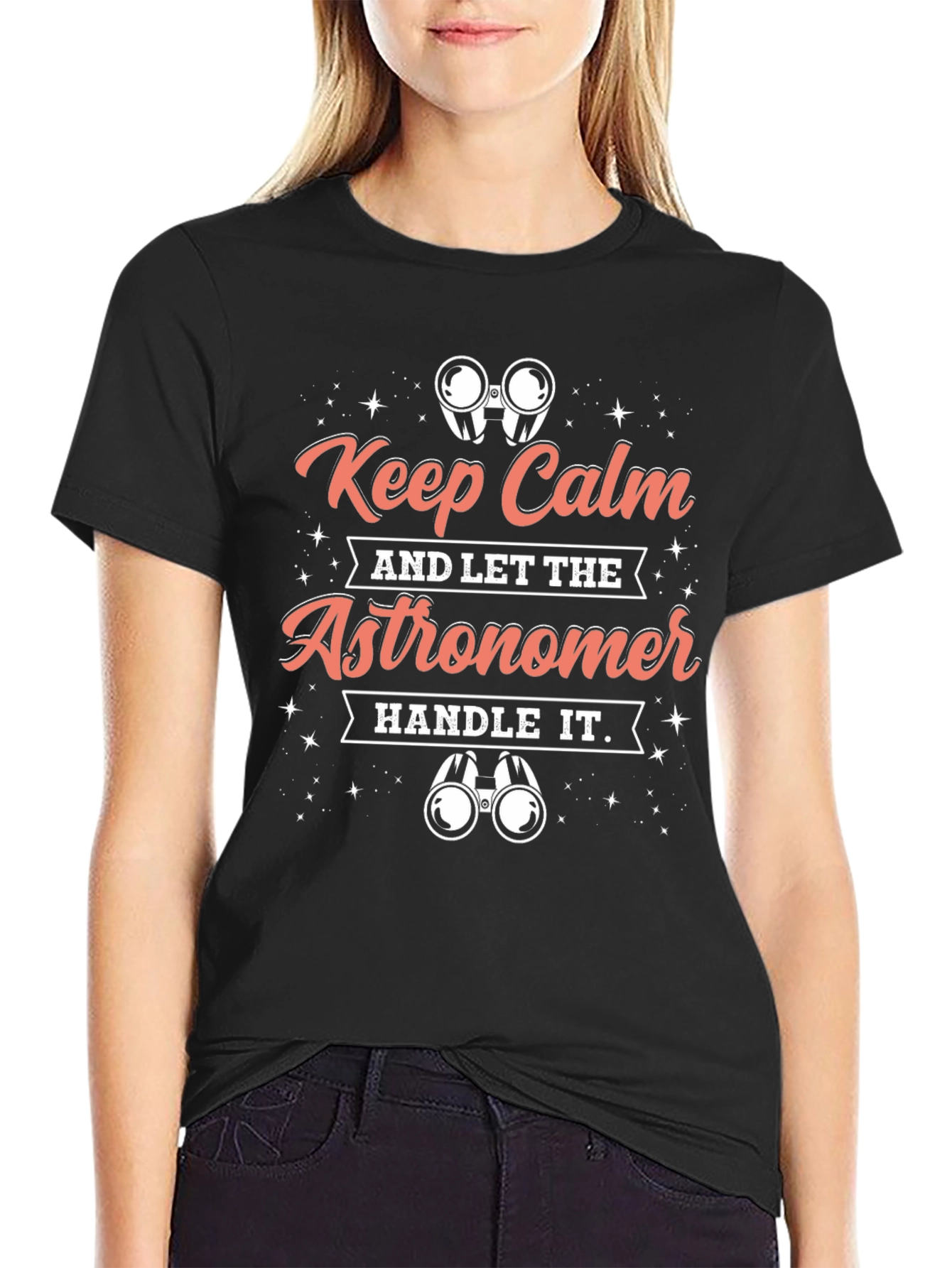 Keep Calm Astronomer T-Shirt - Unique Astronomy Gift