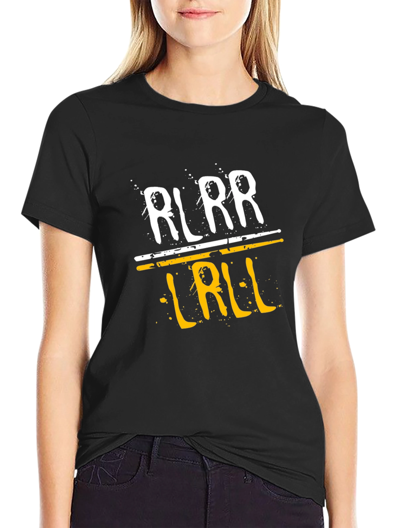 RLRR LRL L Graphic T-Shirt - Casual Cotton Tee