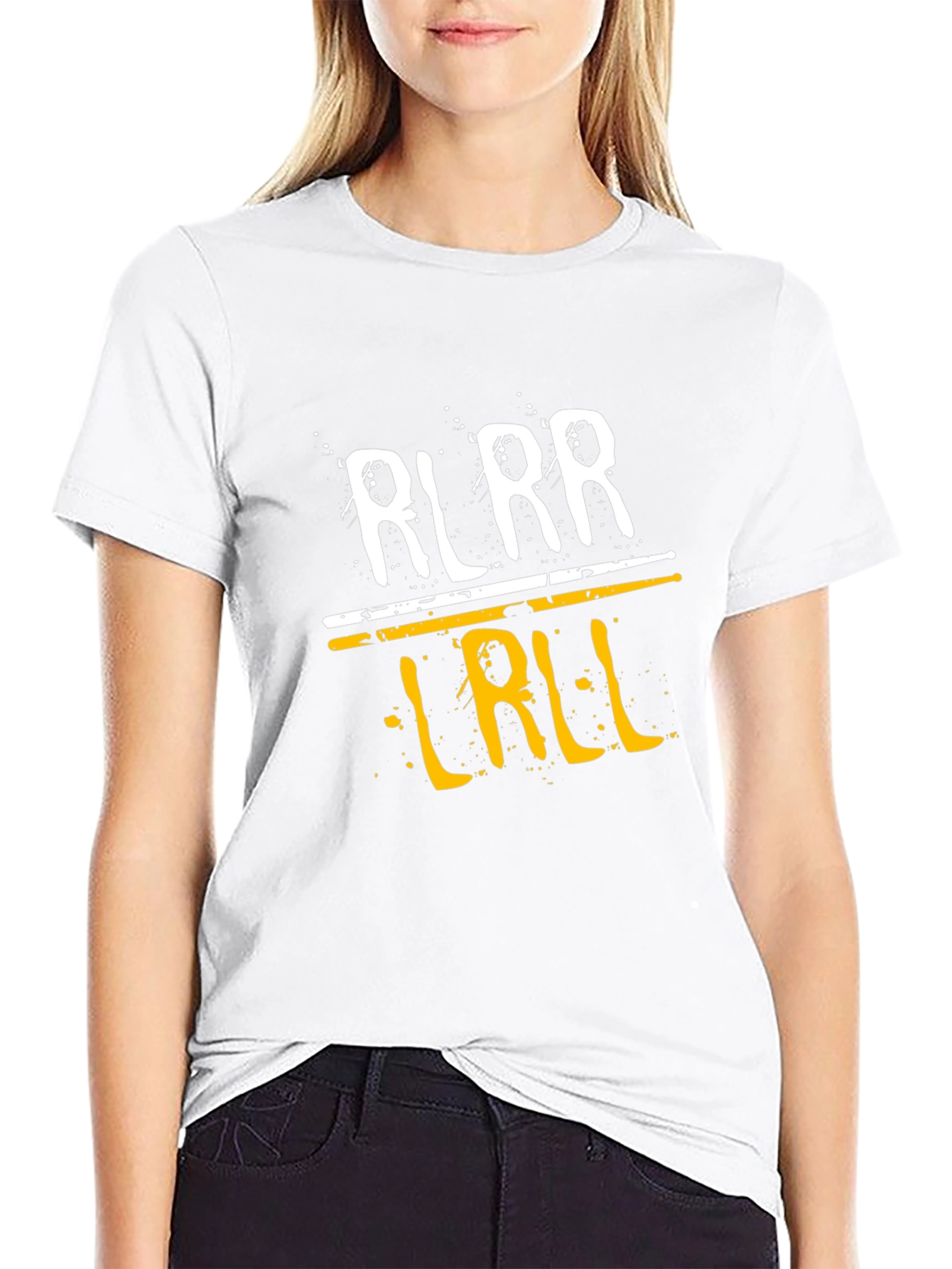 RLRR LRL L Graphic T-Shirt - Casual Cotton Tee