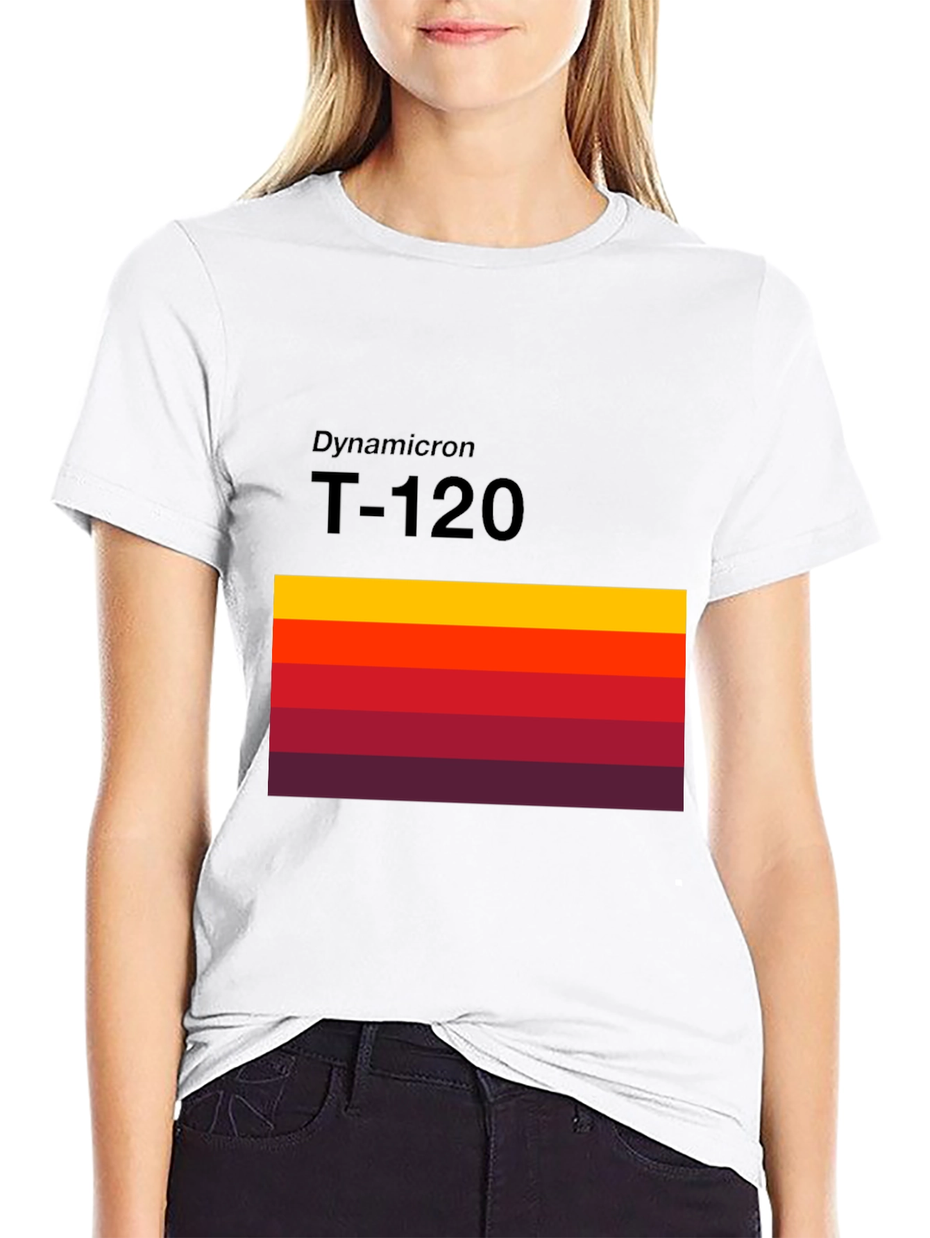 Dynamicron T-120 Retro Stripe T-Shirt