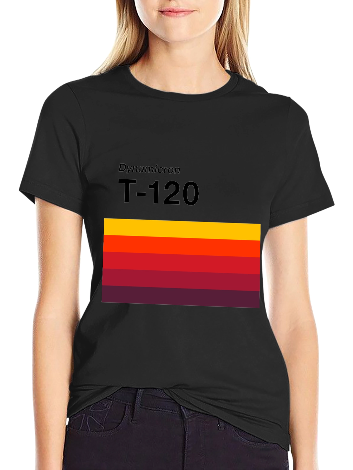 Dynamicron T-120 Retro Stripe T-Shirt