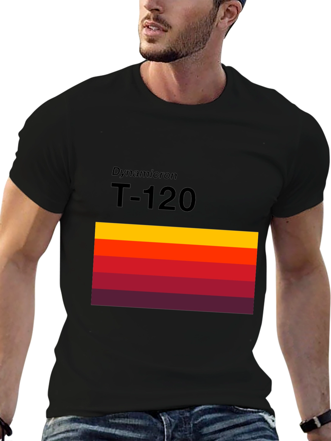 Dynamicron T-120 Retro Stripe T-Shirt
