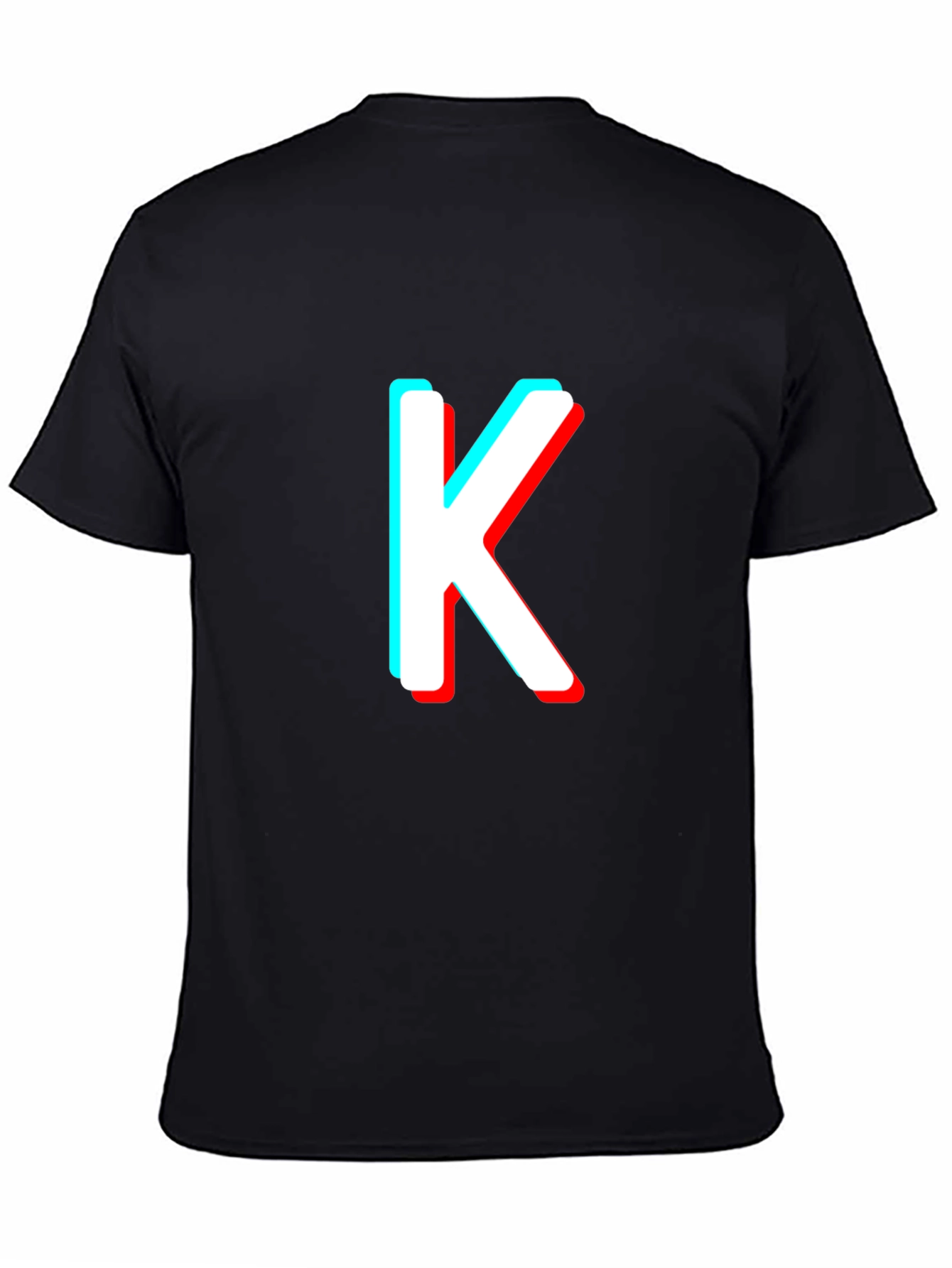Stereoscopic K Letter T-Shirt