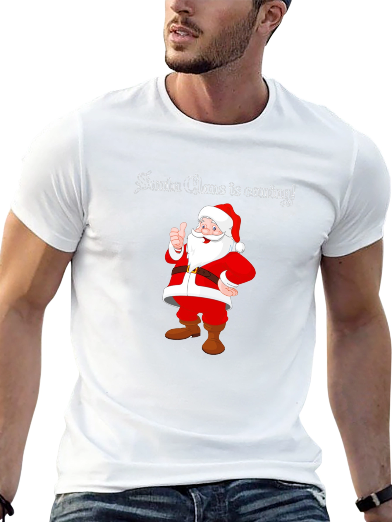 Santa Claus is Coming Graphic T-Shirt