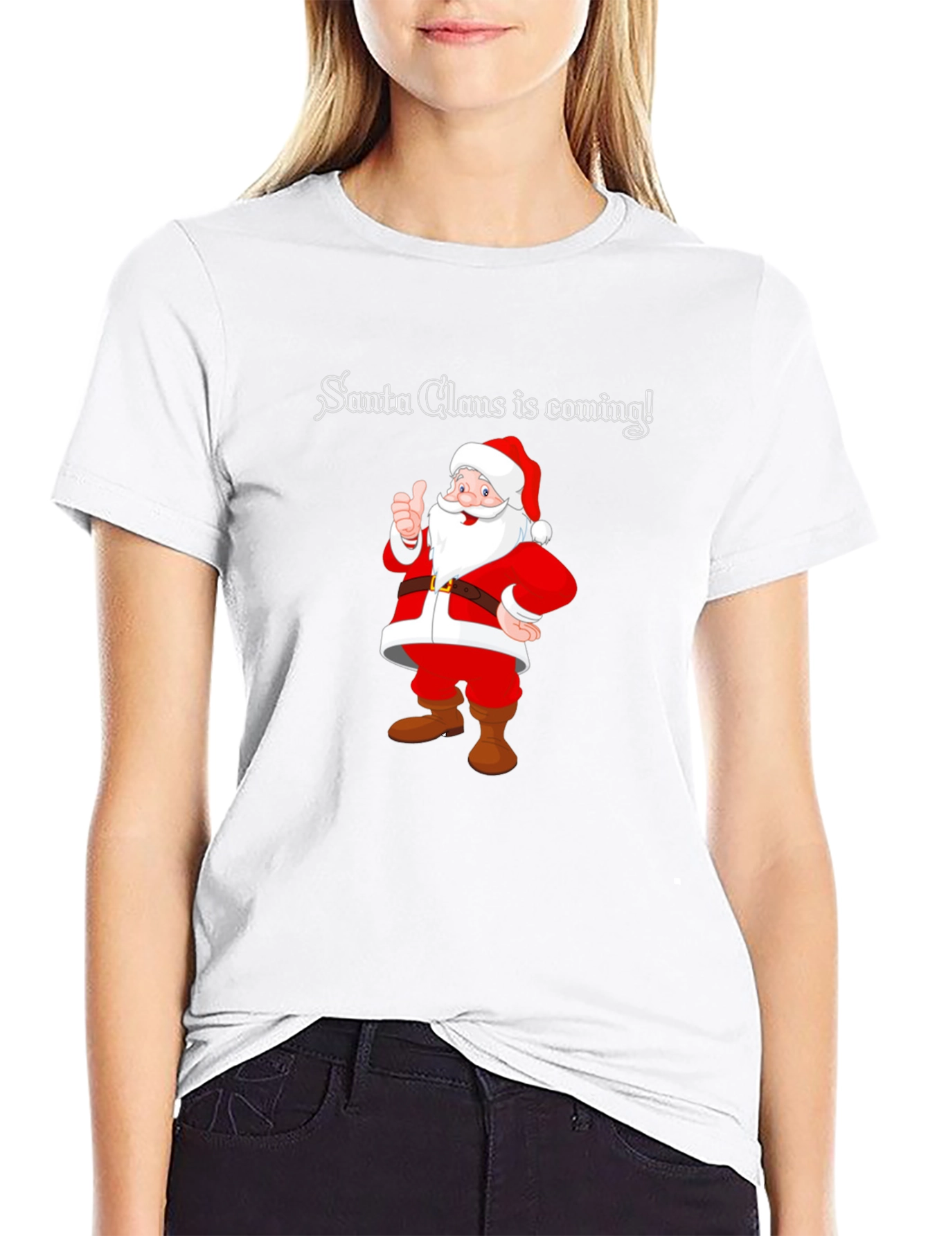 Santa Claus is Coming Graphic T-Shirt