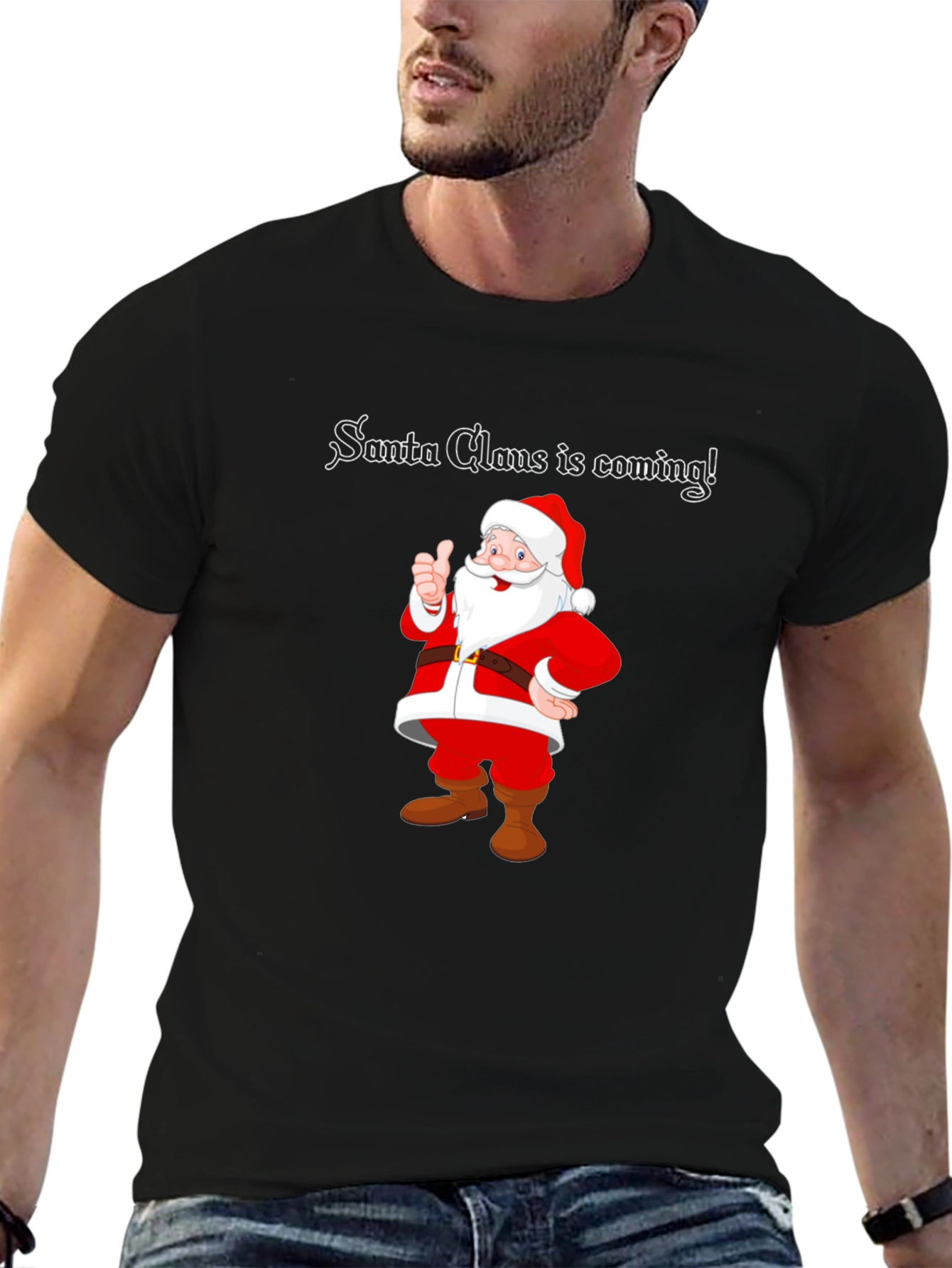 Santa Claus is Coming Graphic T-Shirt