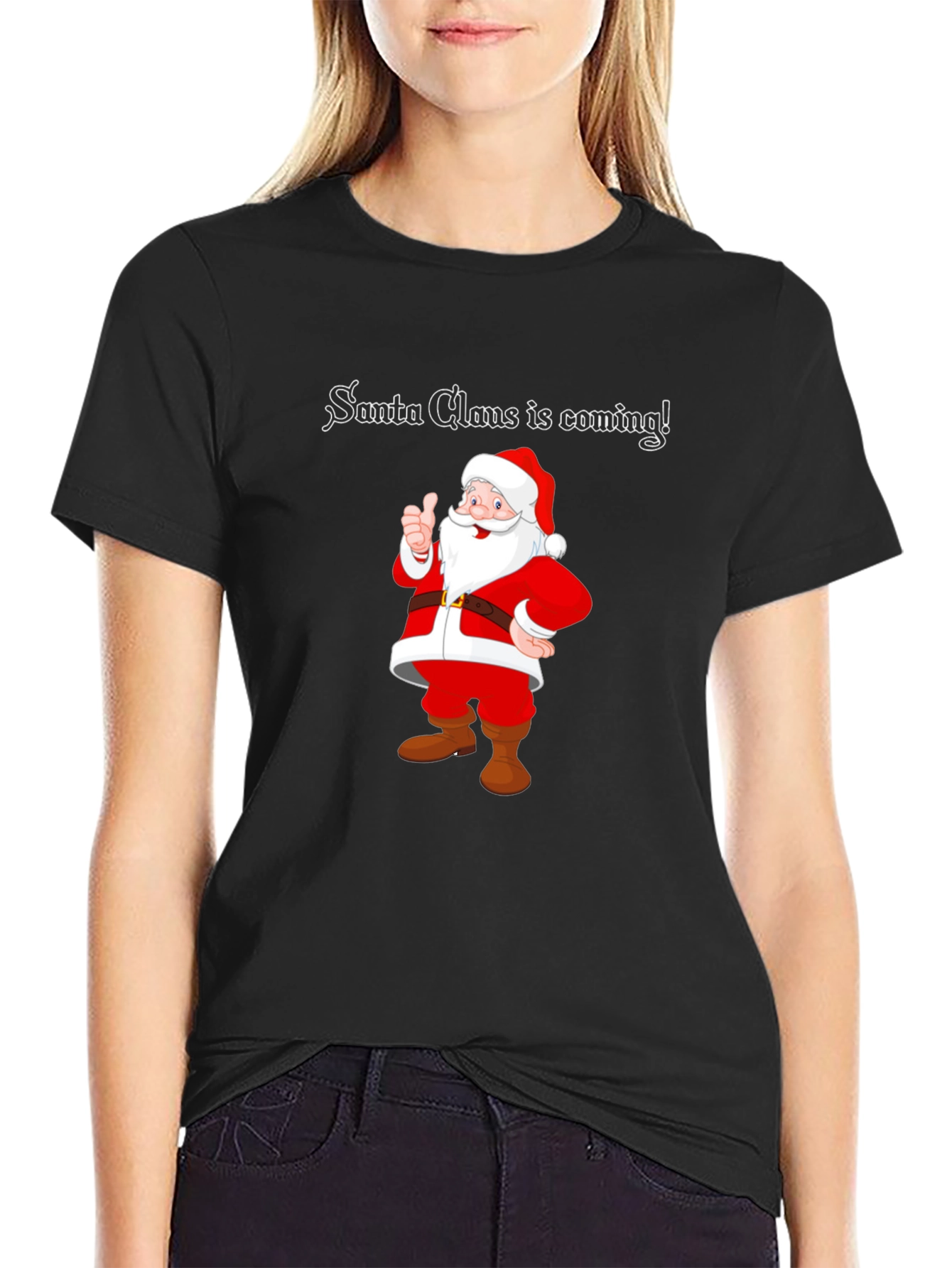 Santa Claus is Coming Graphic T-Shirt