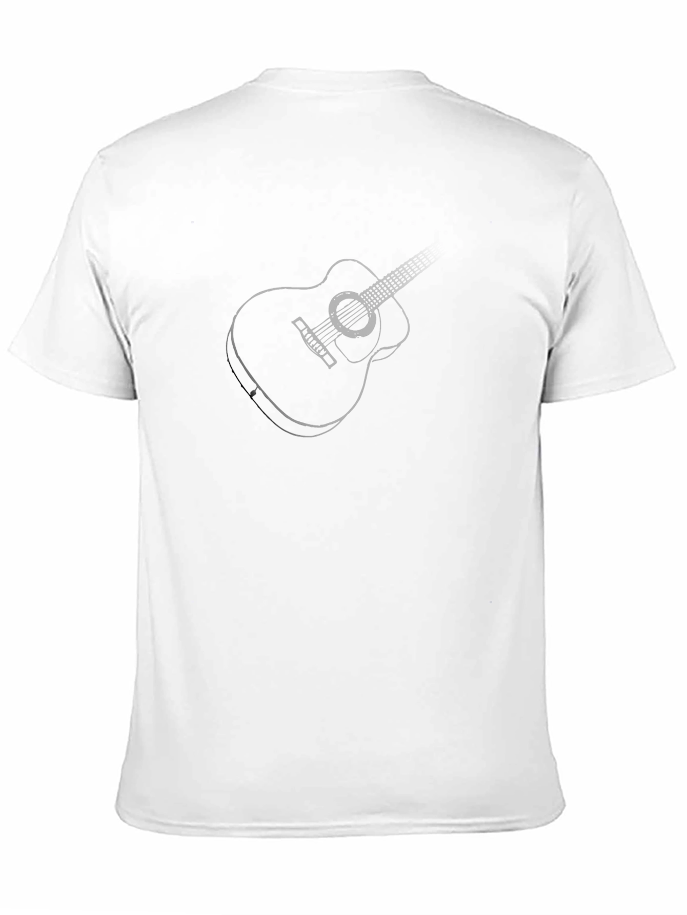Acoustic Guitar Graphic Tee - Stylish & Comfortable
