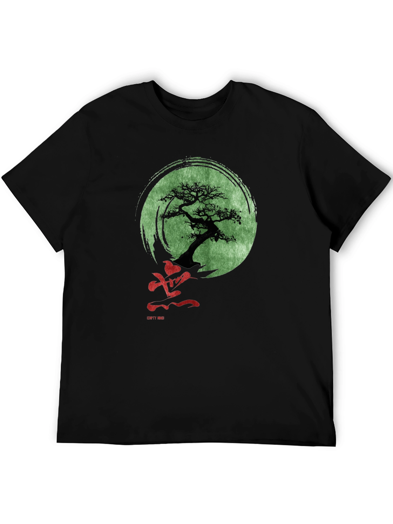 Bonsai Tree Graphic Tee - Empty Mind Zen T-Shirt