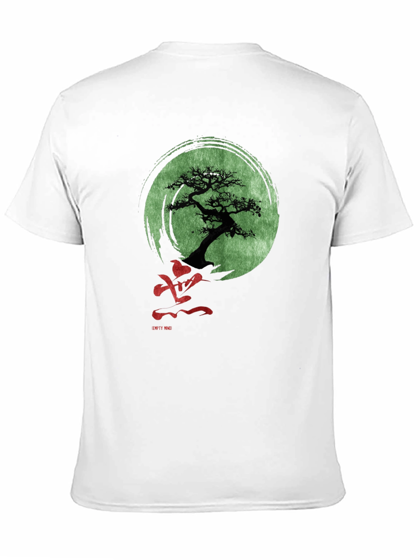 Bonsai Tree Graphic Tee - Empty Mind Zen T-Shirt