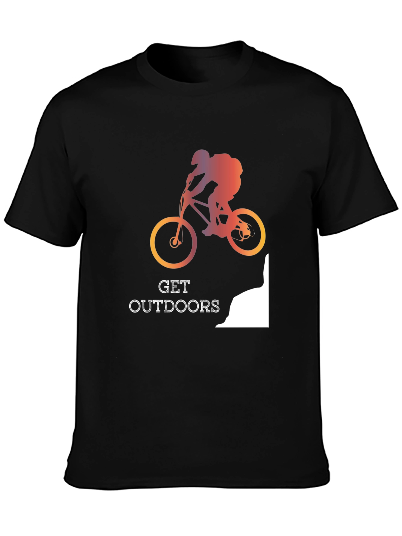 Get Outdoors Mountain Biking T-Shirt