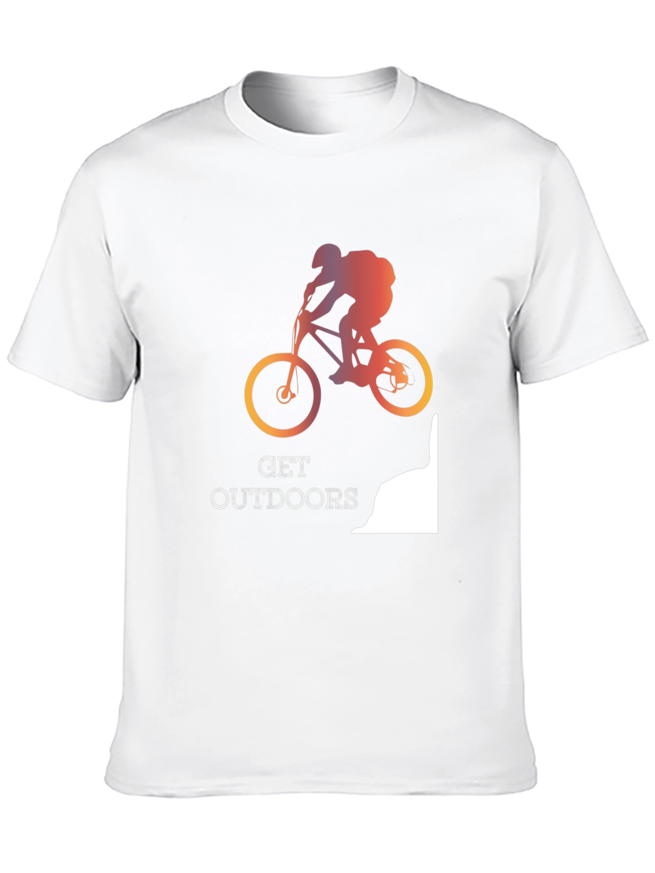 Get Outdoors Mountain Biking T-Shirt