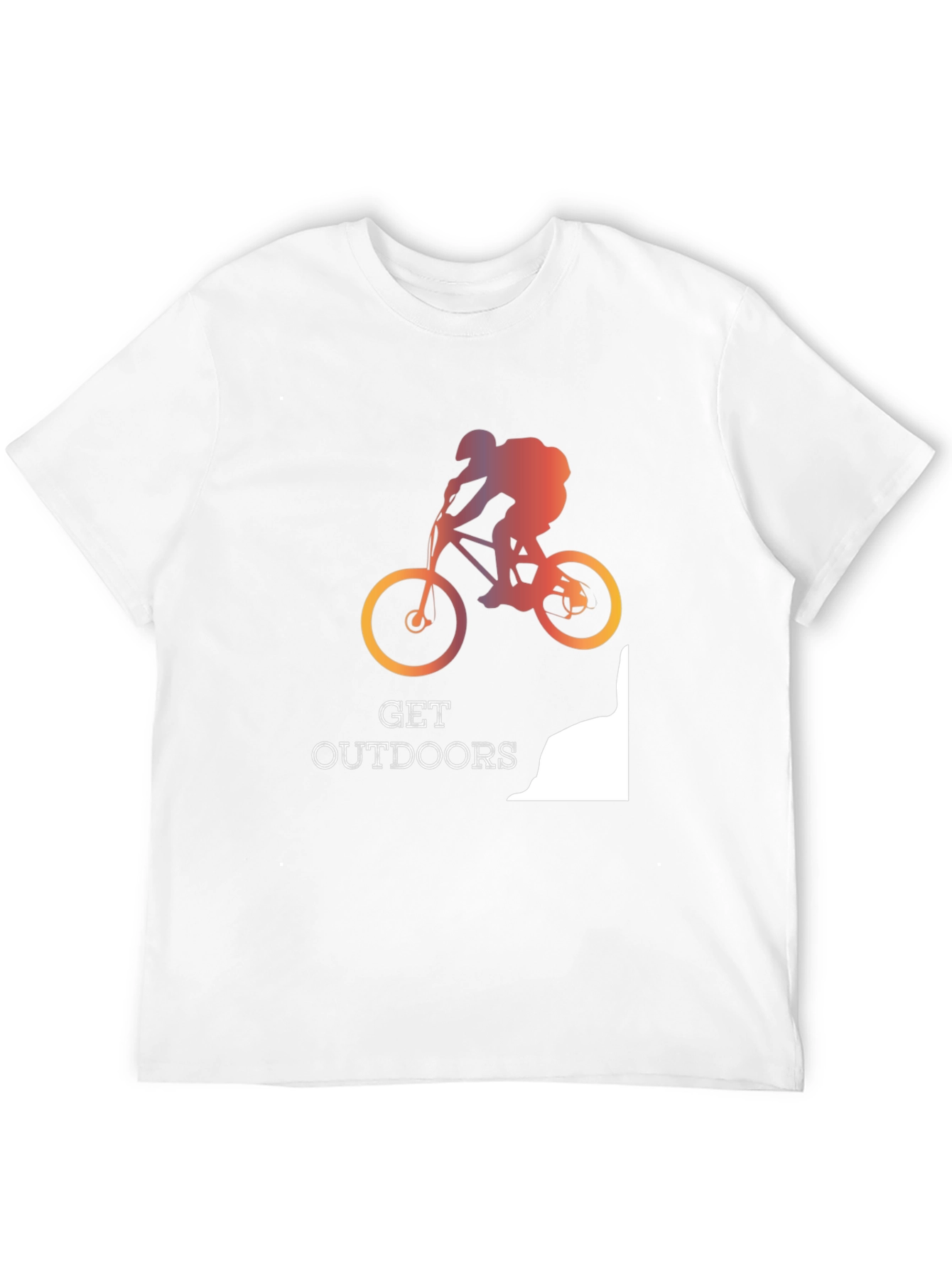 Get Outdoors Mountain Biking T-Shirt