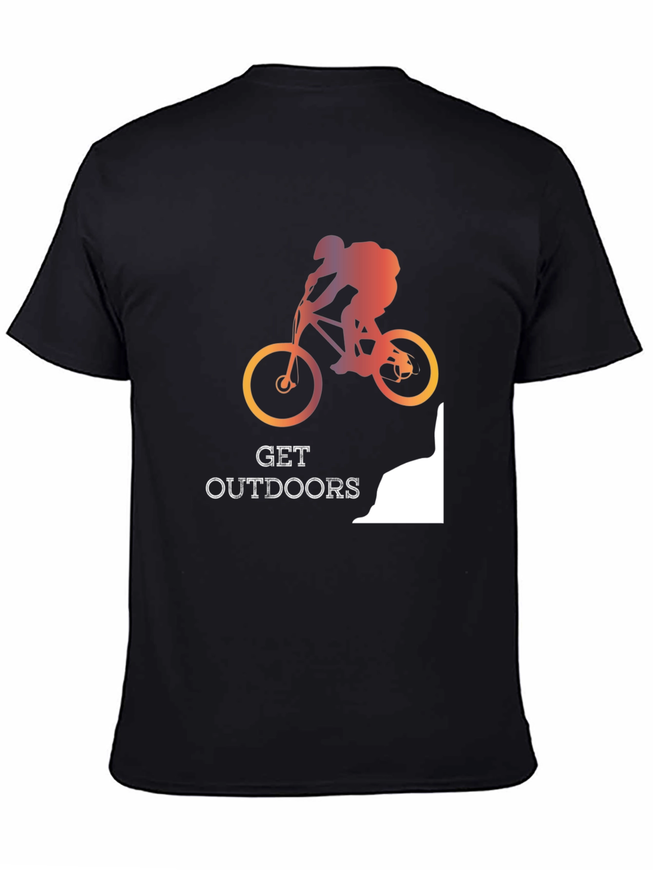 Get Outdoors Mountain Biking T-Shirt