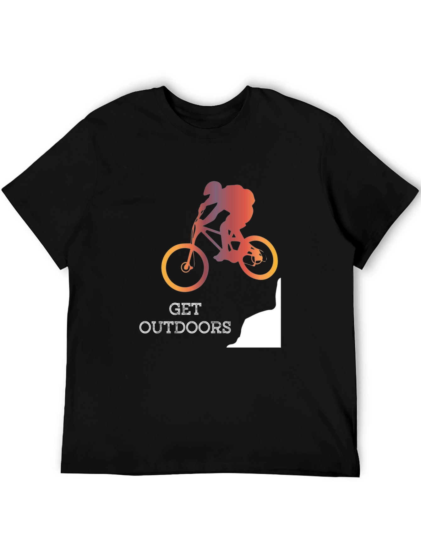 Get Outdoors Mountain Biking T-Shirt
