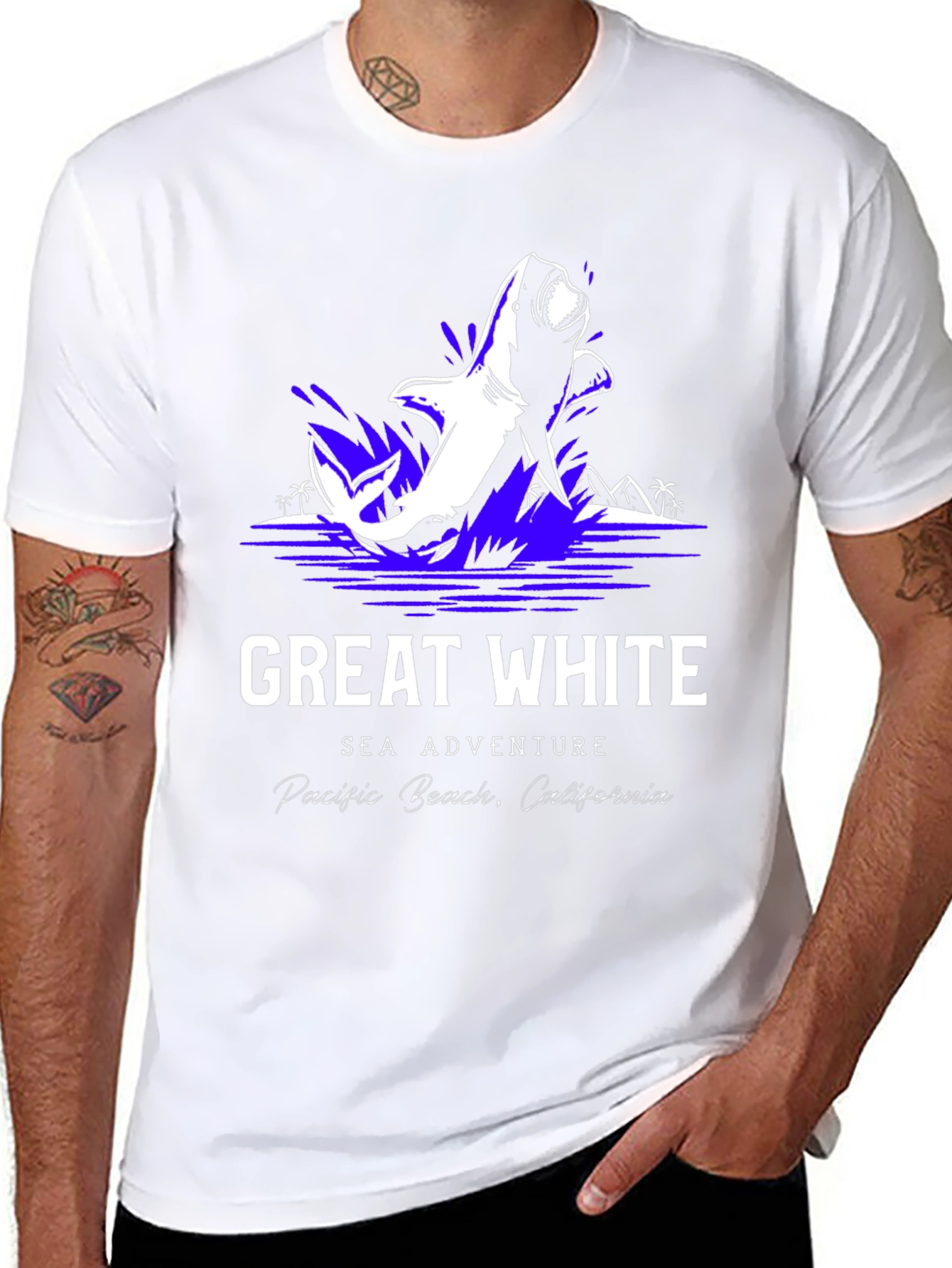 Great White Sea Adventure T-Shirt