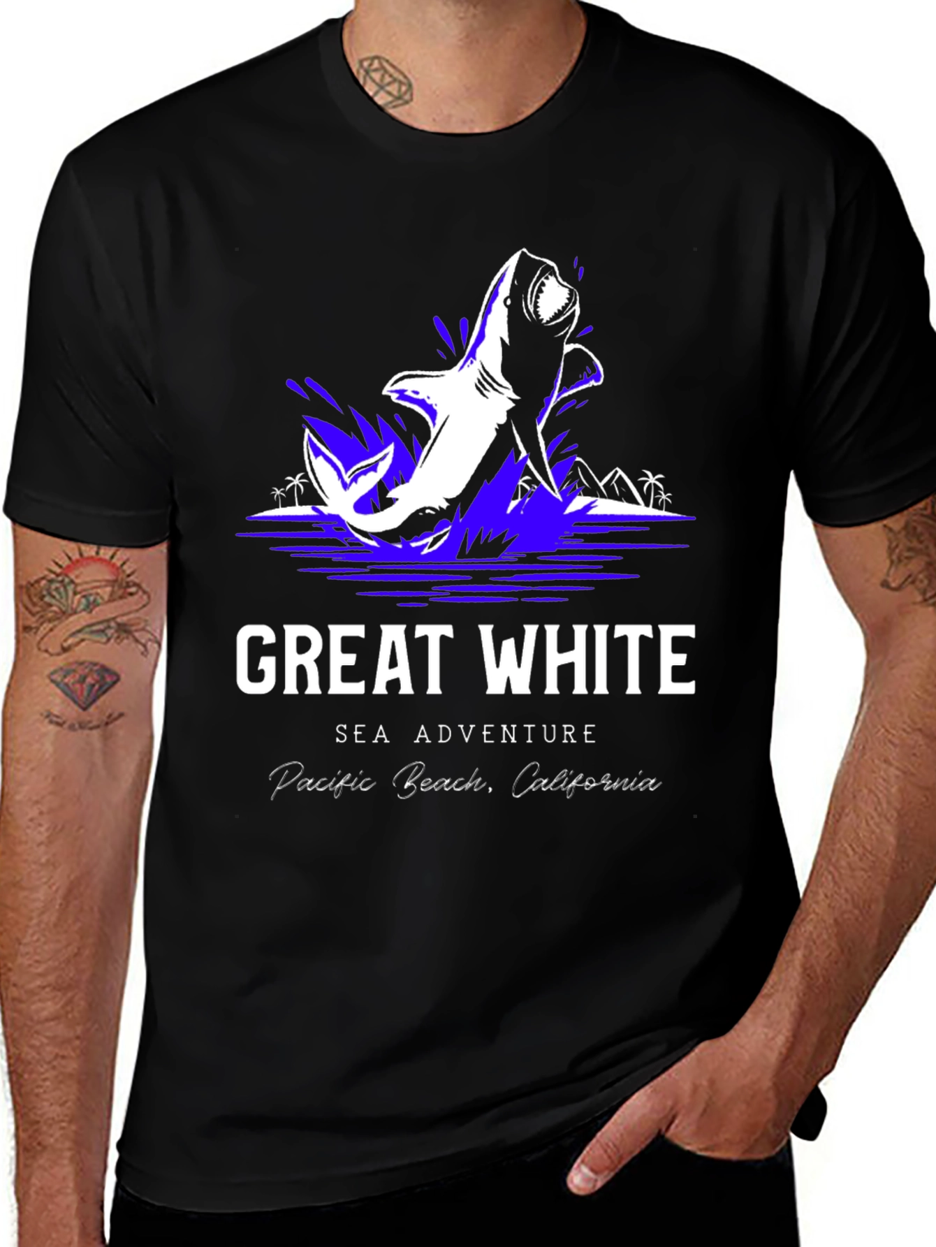 Great White Sea Adventure T-Shirt