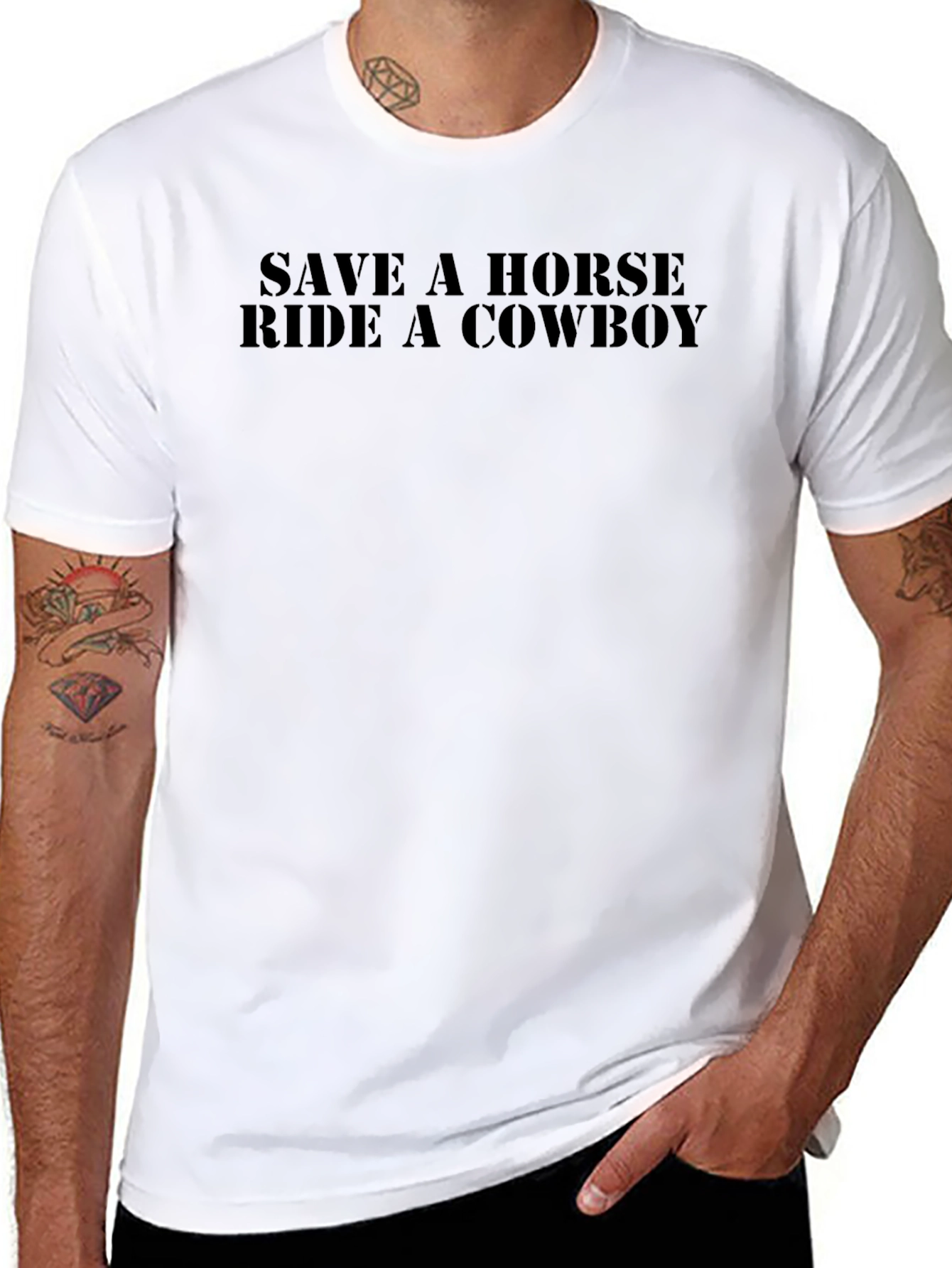 Save a Horse Ride a Cowboy T-Shirt