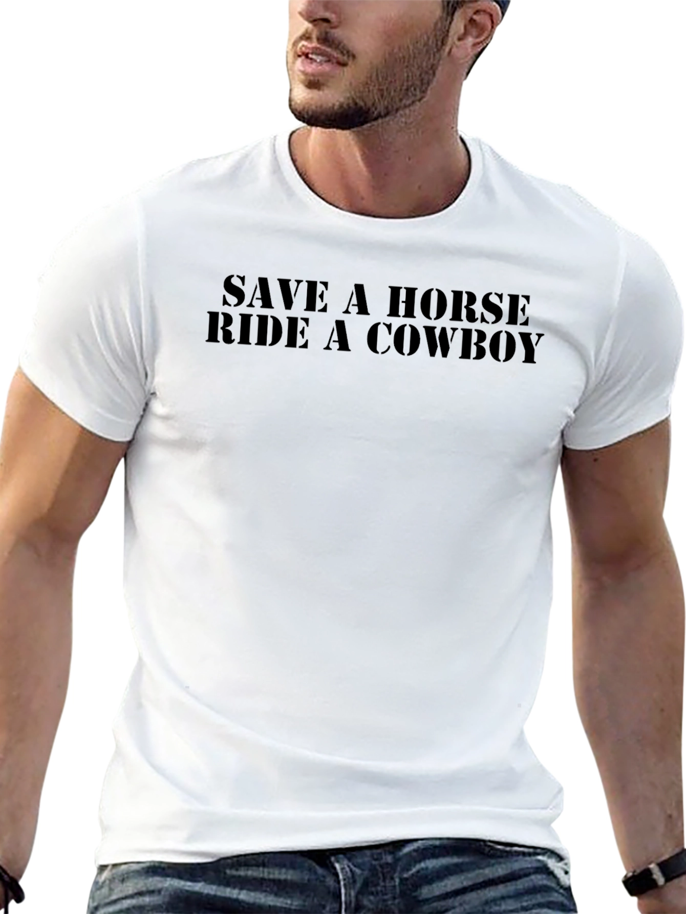 Save a Horse Ride a Cowboy T-Shirt