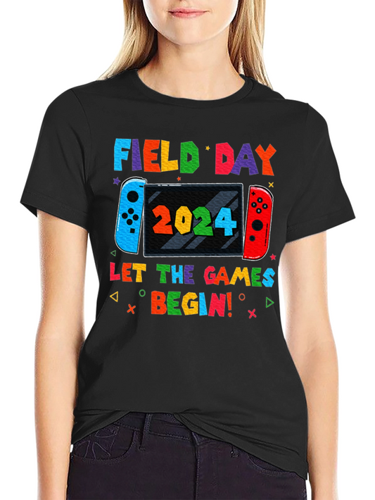 Field Day 2024 Gaming T-Shirt