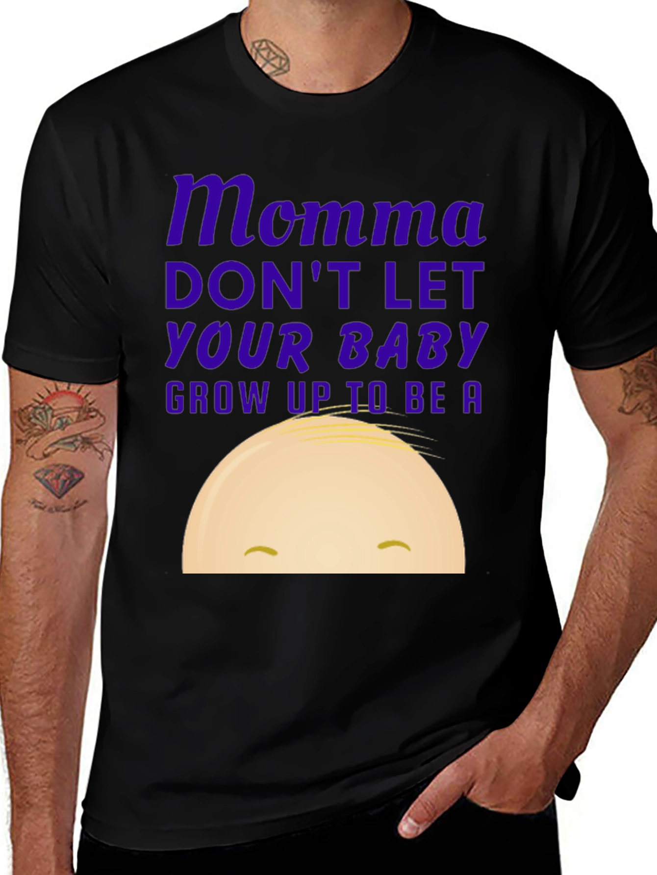 Momma Dont Let Your Baby Grow Up T-Shirt