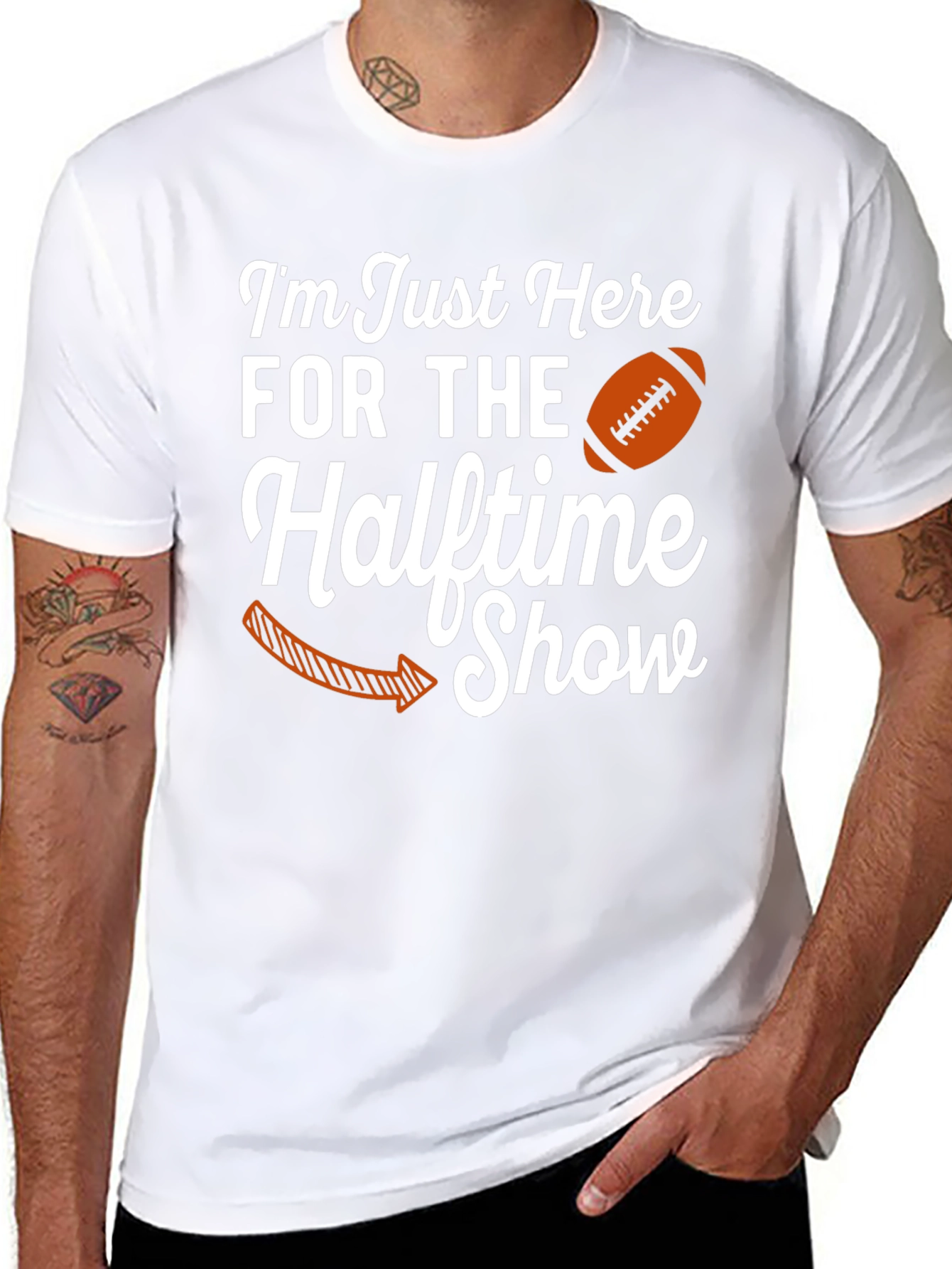 Halftime Show Football T-Shirt