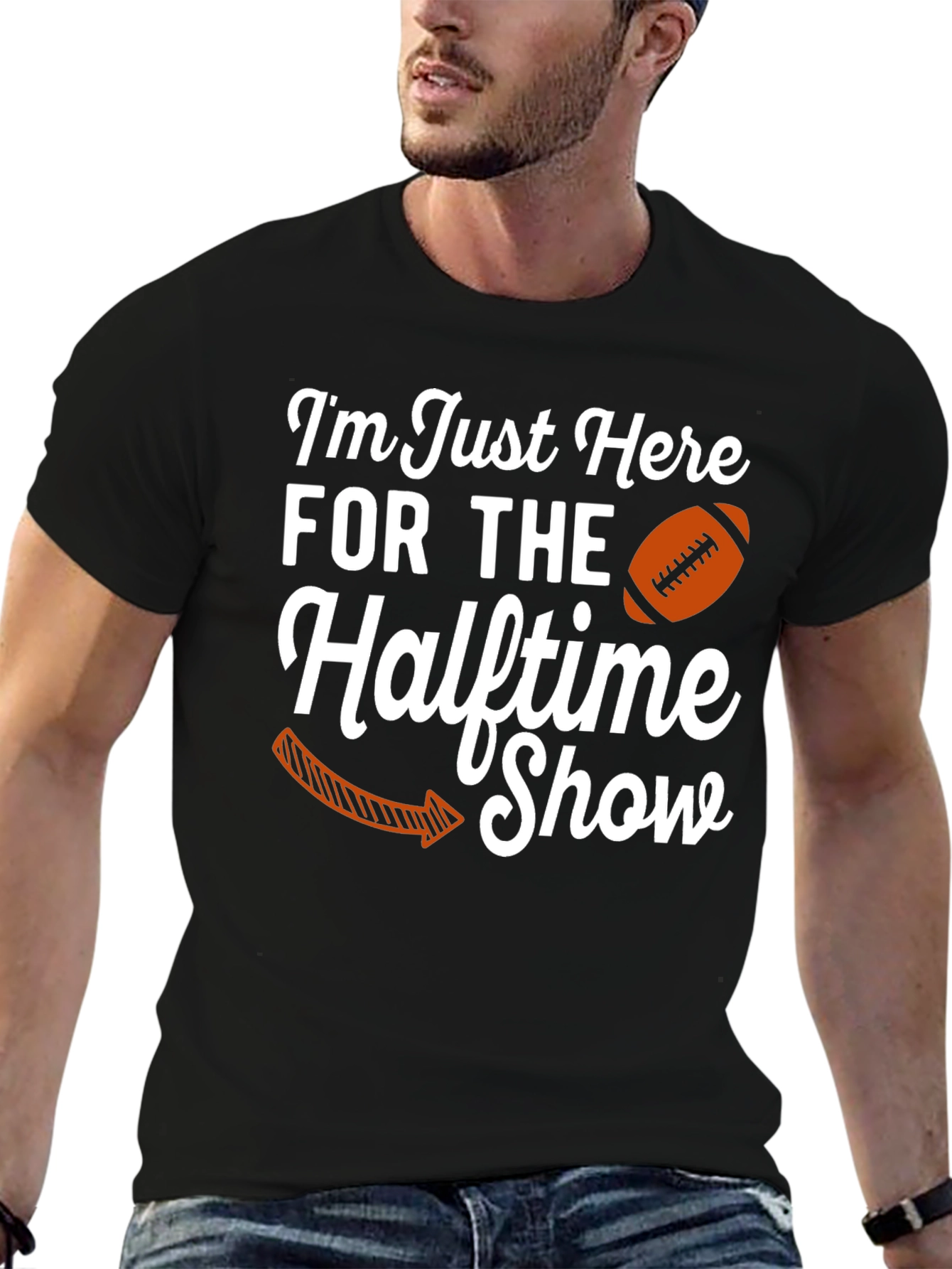 Halftime Show Football T-Shirt