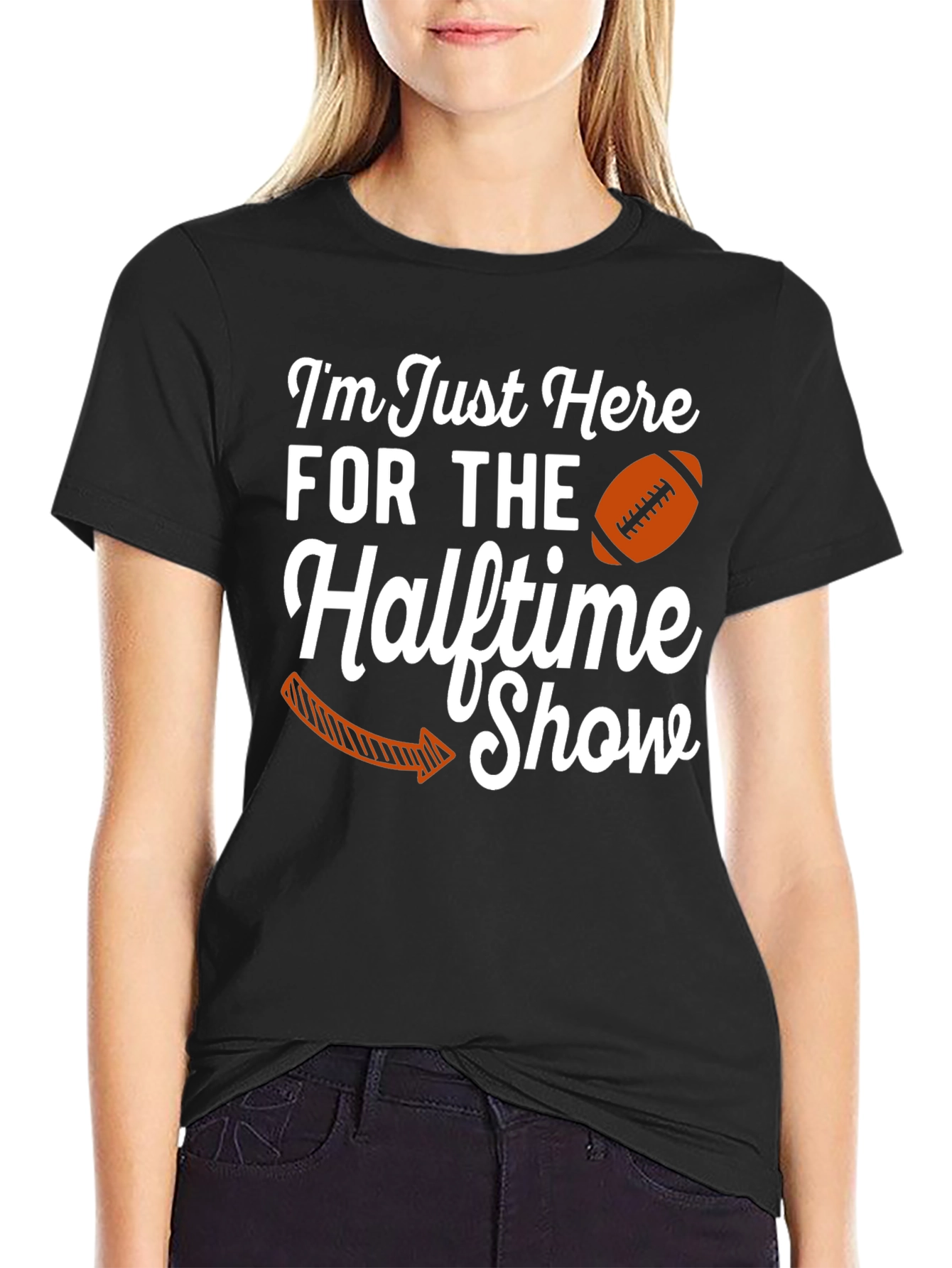 Halftime Show Football T-Shirt