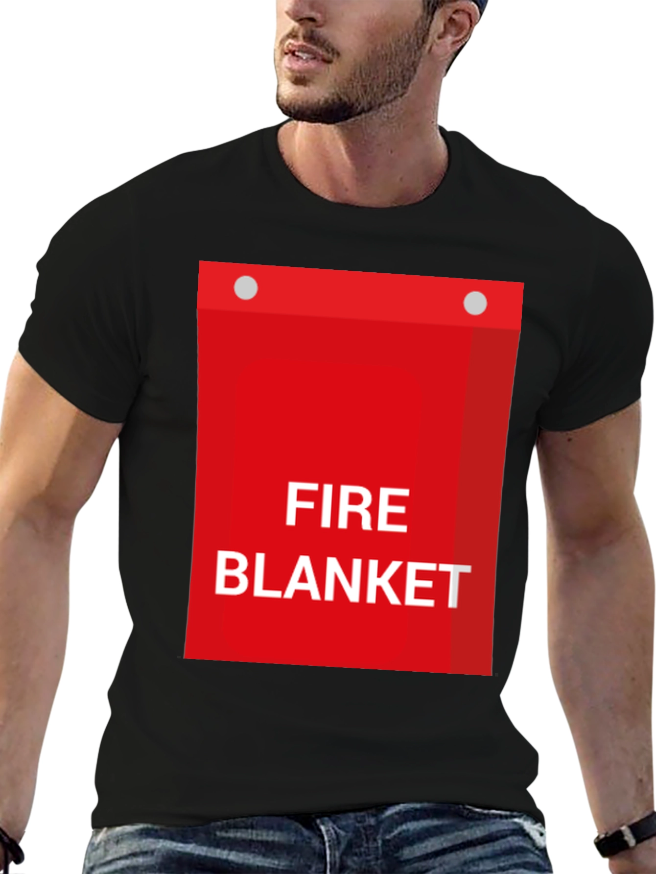 Fire Blanket Graphic T-Shirt